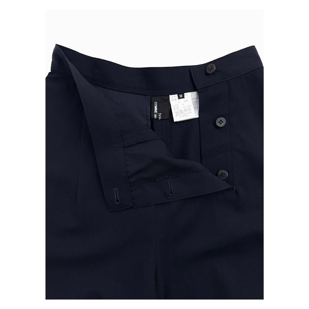 Comme des Garcons Comme Des Garcons Shorts Pants 1989 Dark Navy Size 25" / US 0 / IT 36 - 4 Thumbnail