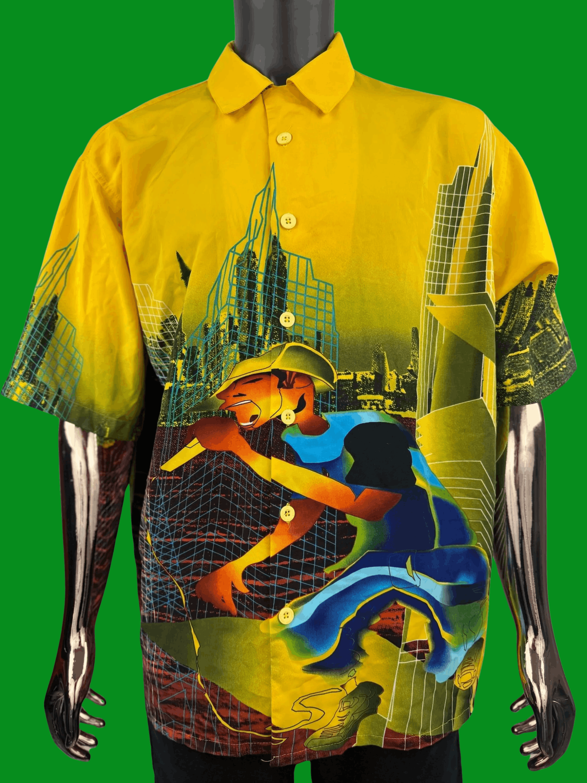 City Hunter VTG Y2K City Hunter Original Collection NYC Skyline Graphic Size US L / EU 52-54 / 3 - 1 Thumbnail