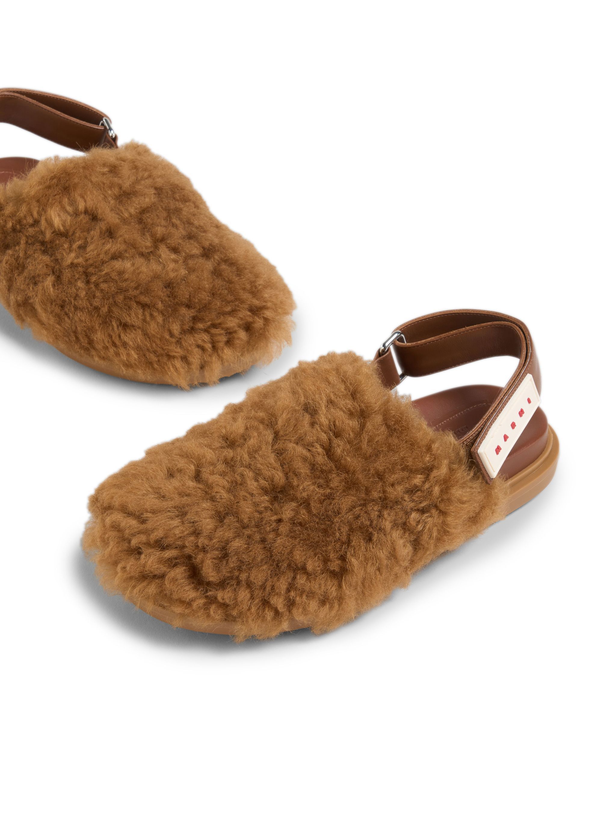 Marni o1w1db10824 Mules in Brown Size US 10 / IT 40 - 3 Thumbnail