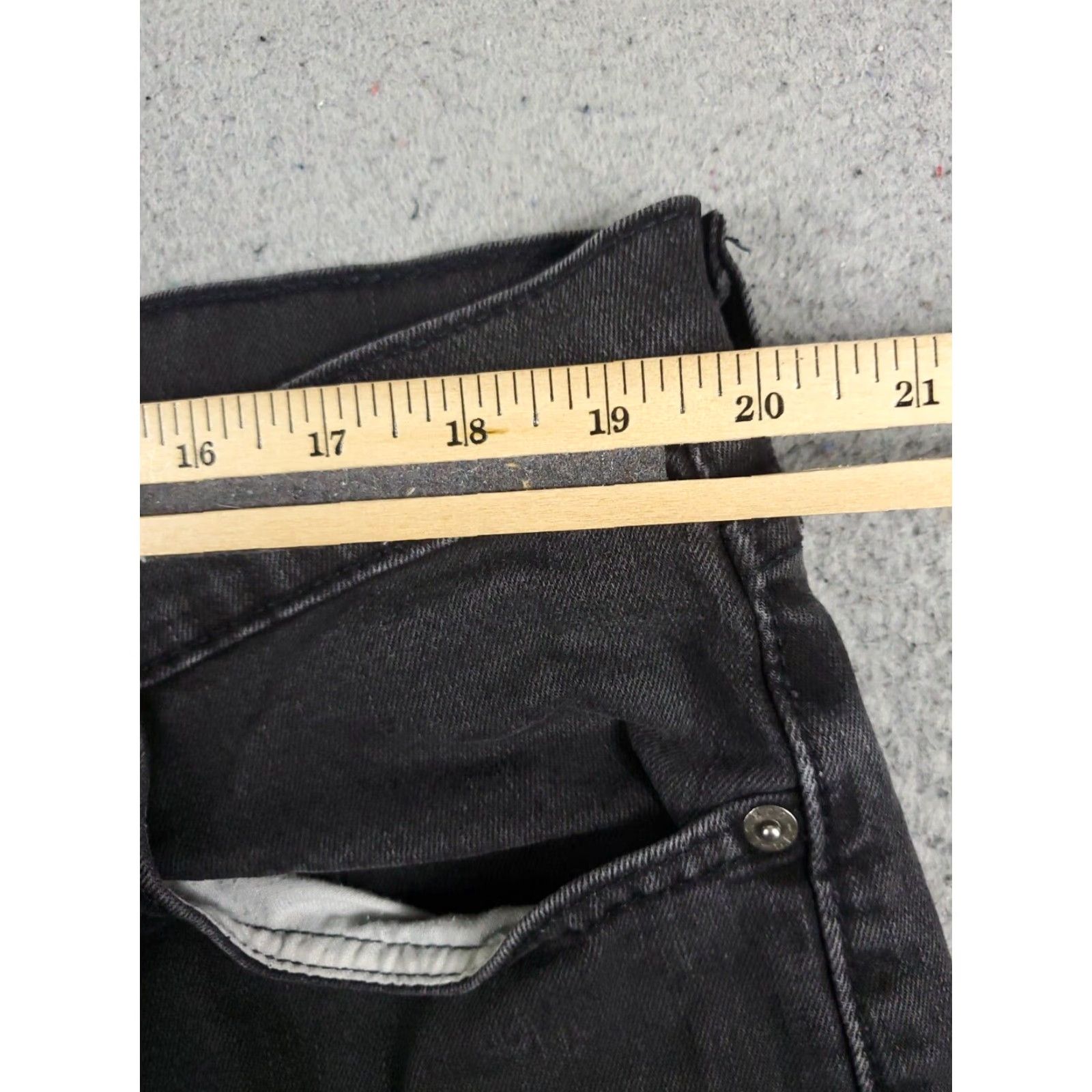 Levi's Levis 514 Jeans Mens Gray Straight Leg Denim Pants Size 42x30 Size US 42 / EU 58 - 4 Thumbnail