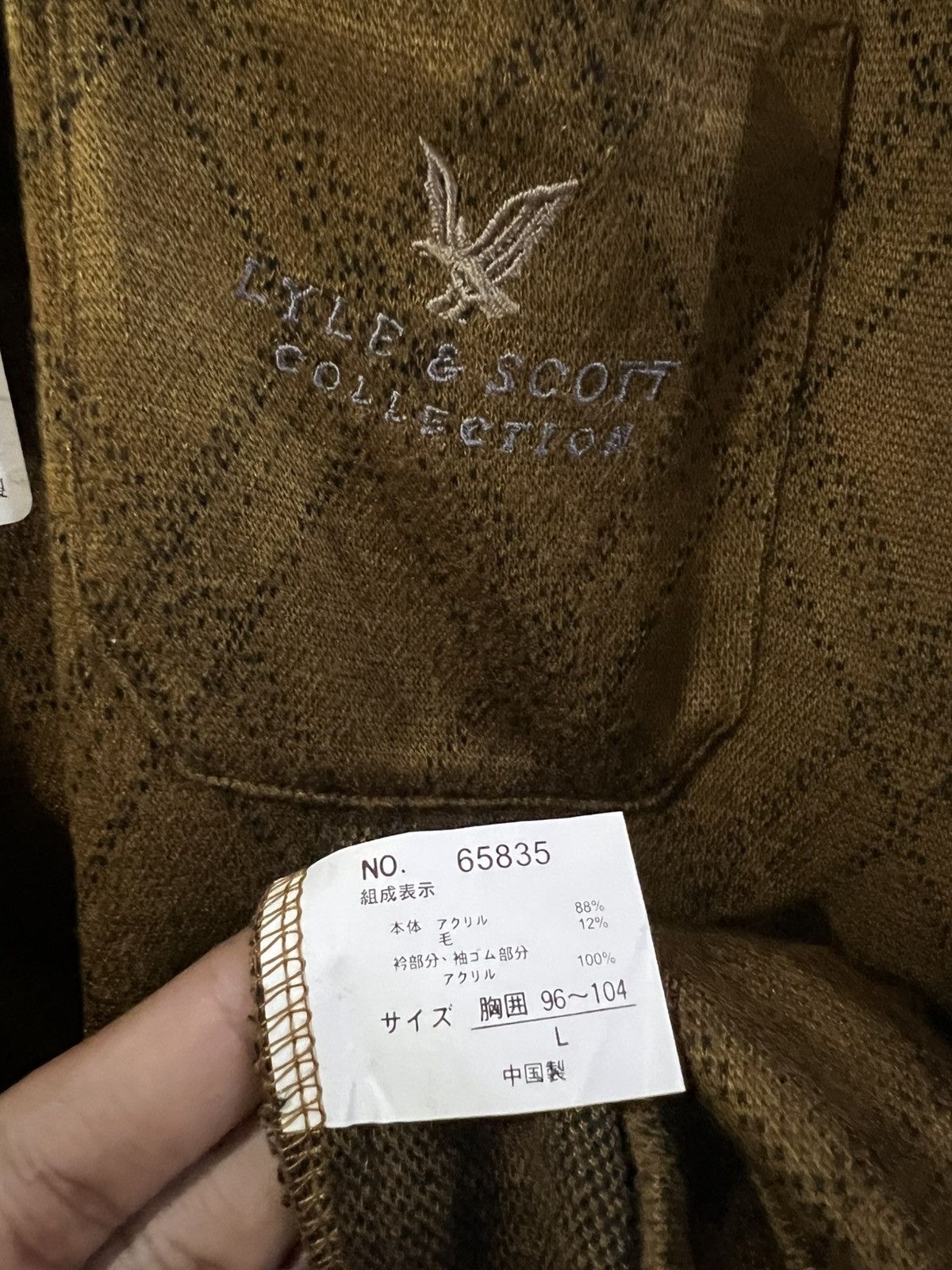 Lyle & Scott LYLE & SCOTT COLLECTION LUXURY VIRGIN CASHMERE szL Size US L / EU 52-54 / 3 - 5 Thumbnail