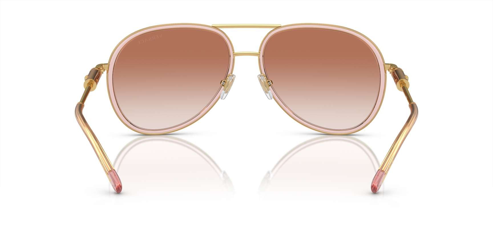Versace NEW VERSACE VE2260-100213 Brown Transparent Size ONE SIZE - 4 Thumbnail