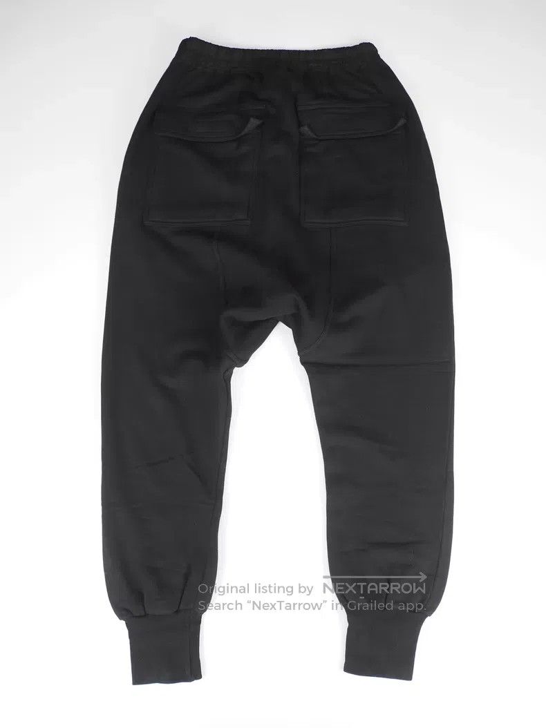 Rick Owens RICK OWENS size M Black Drawstring Low Rise Pants Size US 27 - 2 Thumbnail