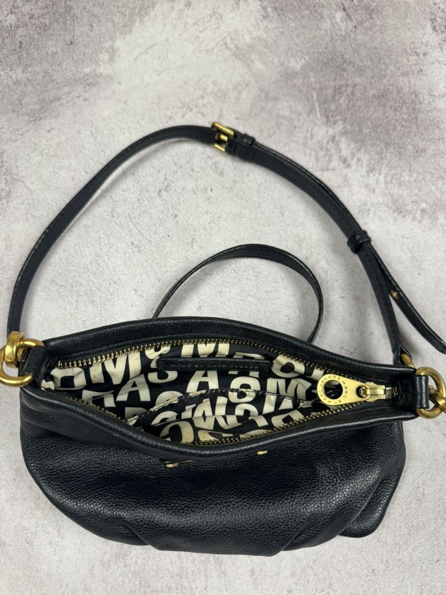 Marc Jacobs Marc Jacobs the mini cushion bag in black Size ONE SIZE - 5 Thumbnail