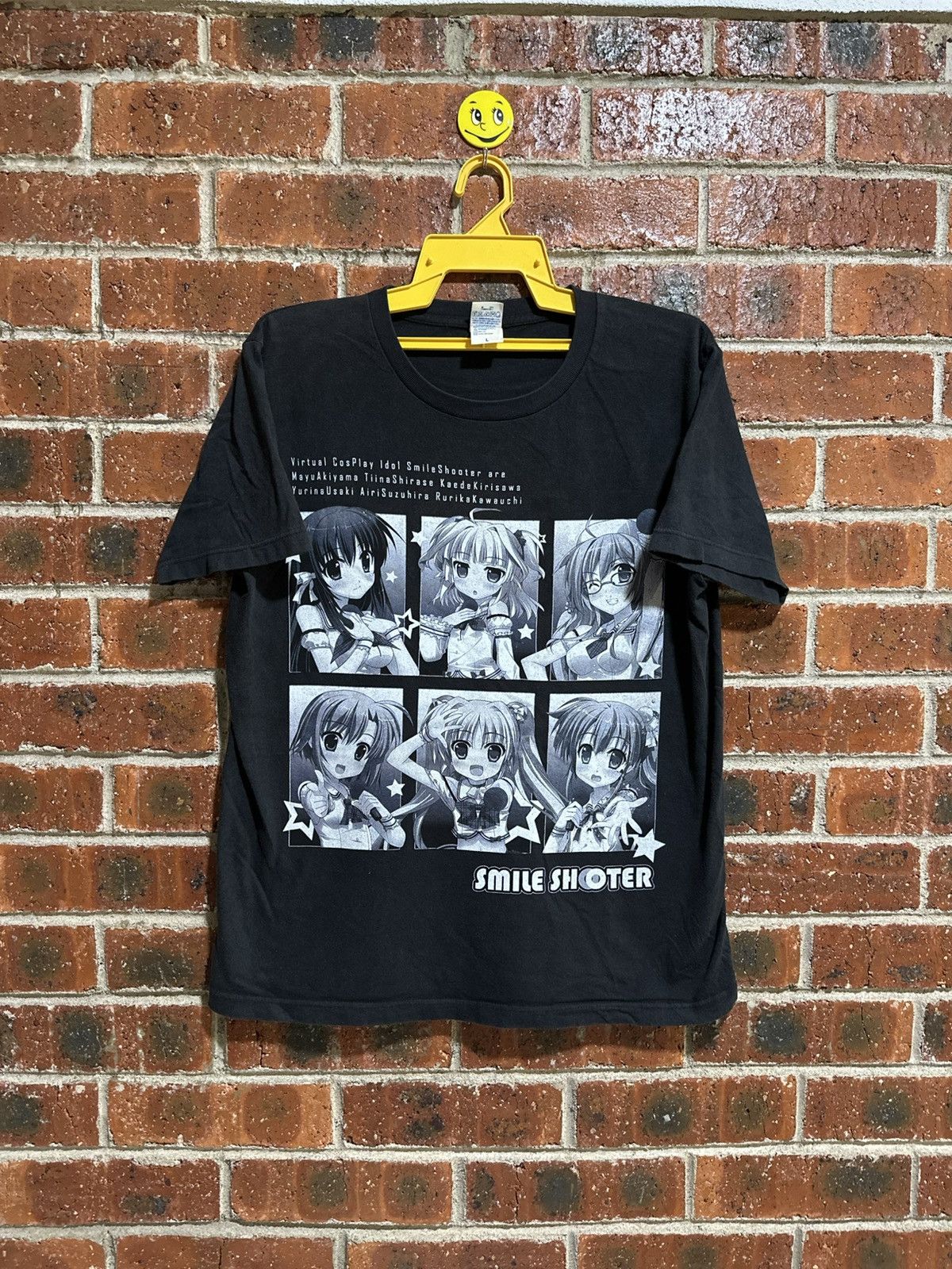 Anime × Japanese Brand × Vintage Vintage Smile Shooter Character Faded Tee Size US L / EU 52-54 / 3 - 1 Thumbnail