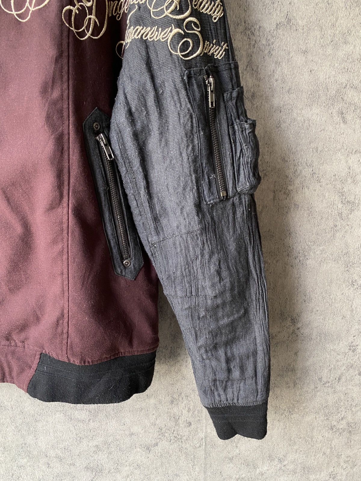 If Six Was Nine Vintage Japanese Traditional Samurai Bomber Jacket Size US XL / EU 56 / 4 - 7 Thumbnail