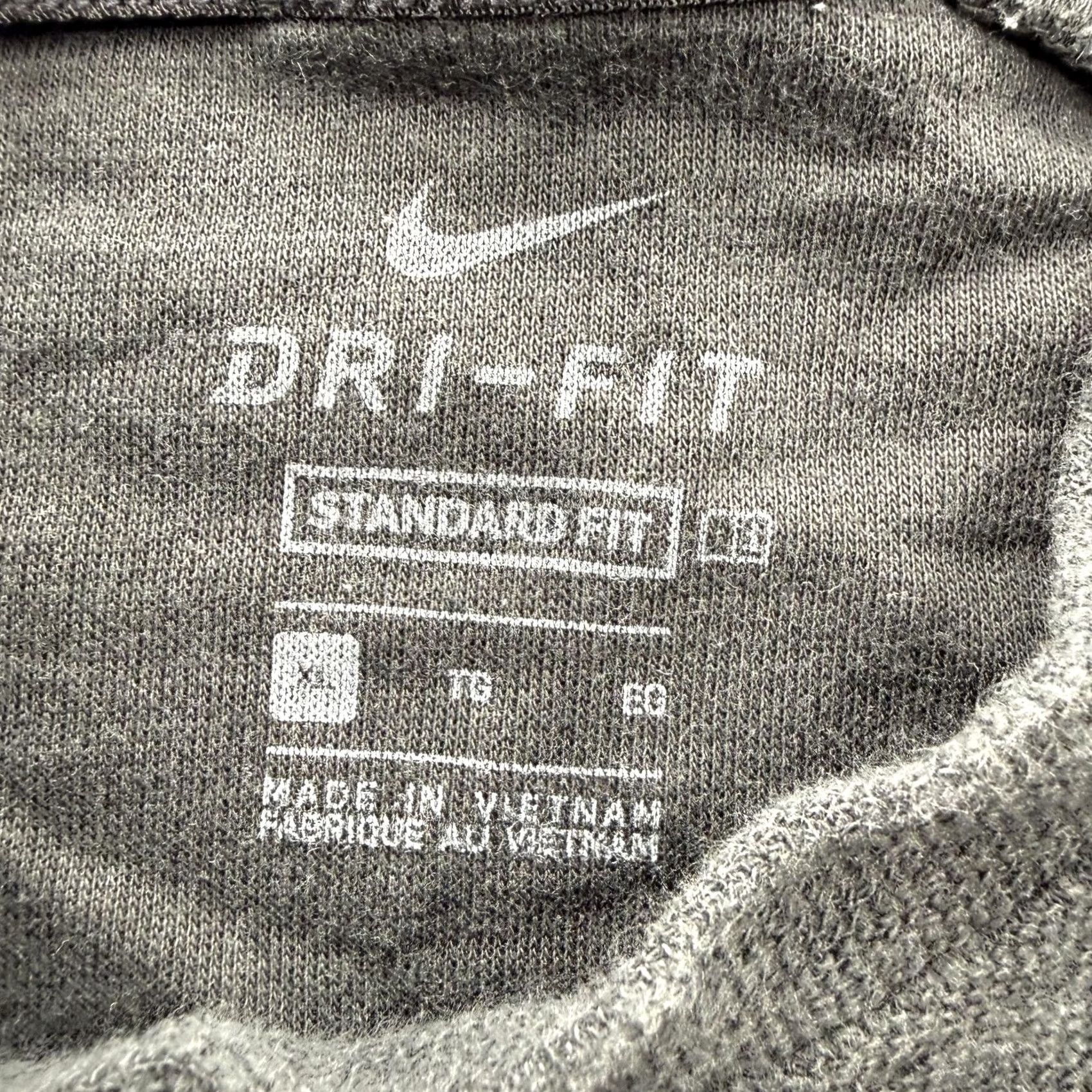 Nike Nike Dri-FIT Mens XL Gray Long Sleeve Training Tee Performance Size US XL / EU 56 / 4 - 3 Thumbnail