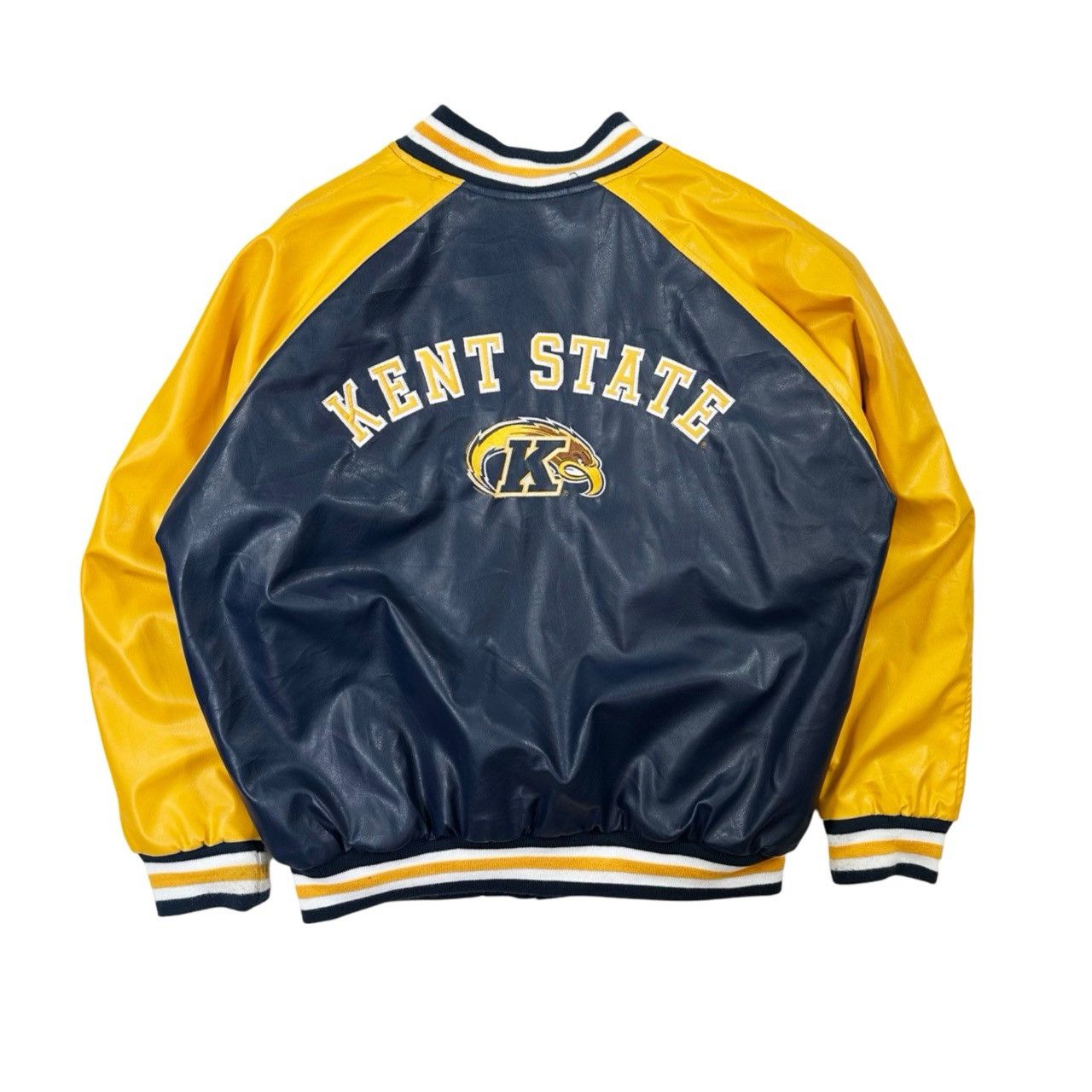 Vintage Vintage Steve & Barry Kent State Golden Flashes Button Up Size US L / EU 52-54 / 3 - 4 Thumbnail