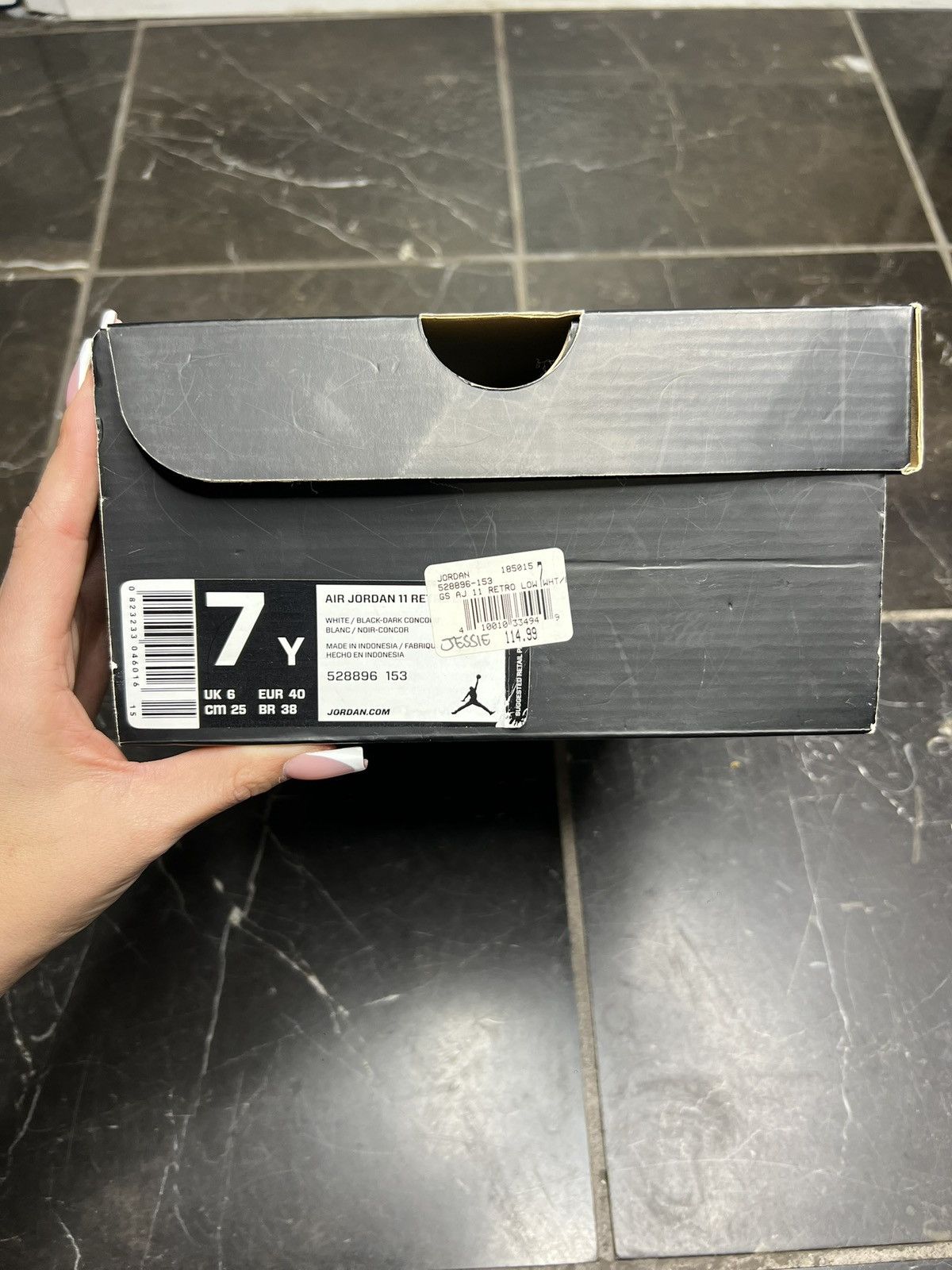 Jordan Brand Jordan Concord Low 11s (2014) DS GS 7Y! Size US 7 / EU 40 - 10 Thumbnail