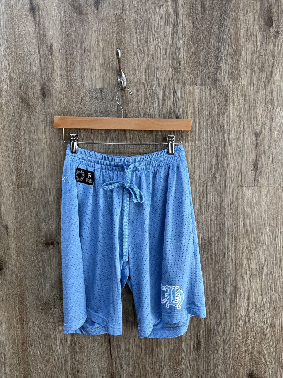 Chrome Hearts Chrome Hearts Blue Mesh Shorts Size US 32 / EU 48 - 1 Thumbnail