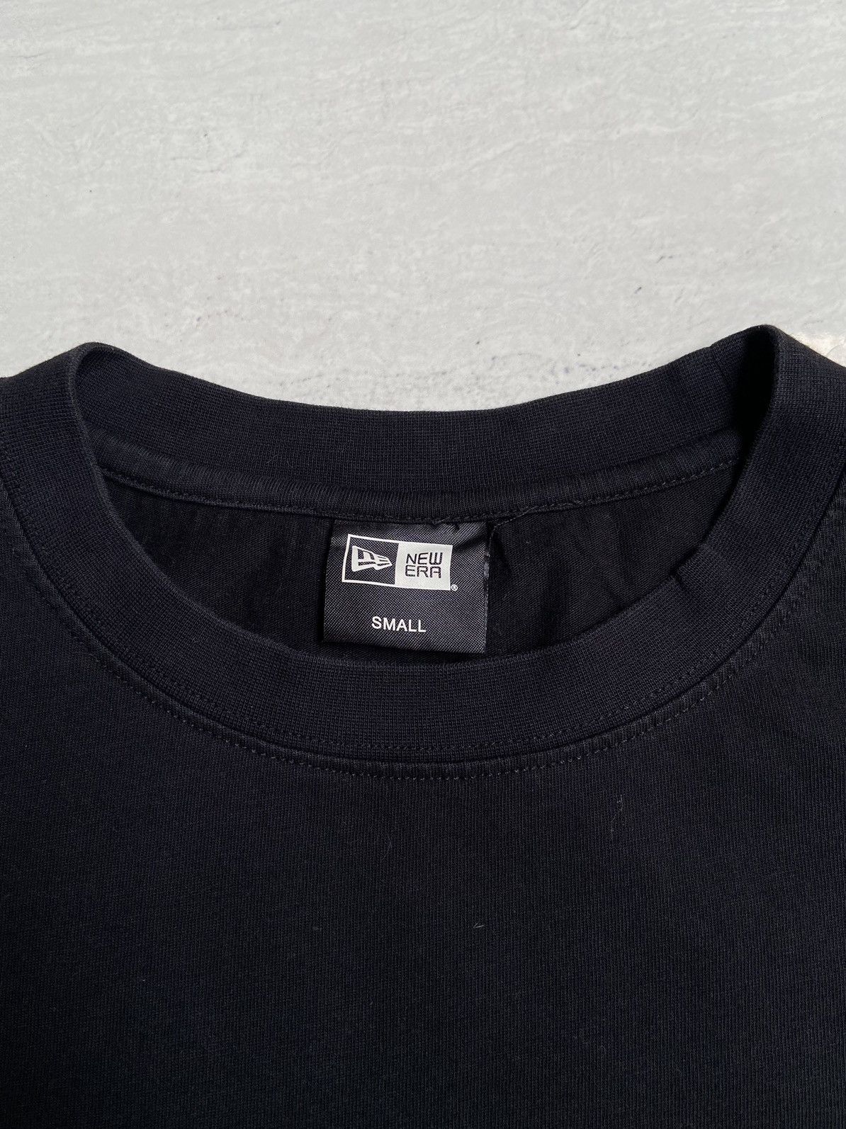 New Era × Yohji Yamamoto YOHJI YAMAMOTO x NEW ERA Black T-shirt Size US S / EU 44-46 / 1 - 10 Thumbnail