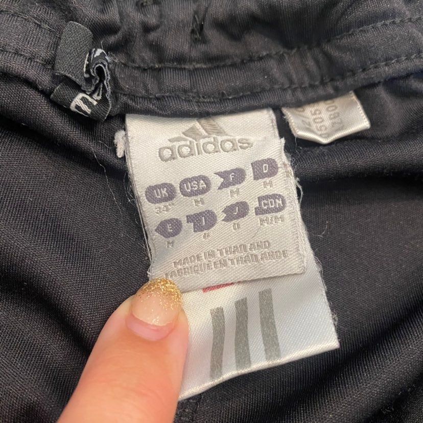 Adidas Adidas Black Athletic Workout Shorts Men Medium Run Basketba Size US 32 / EU 48 - 3 Thumbnail