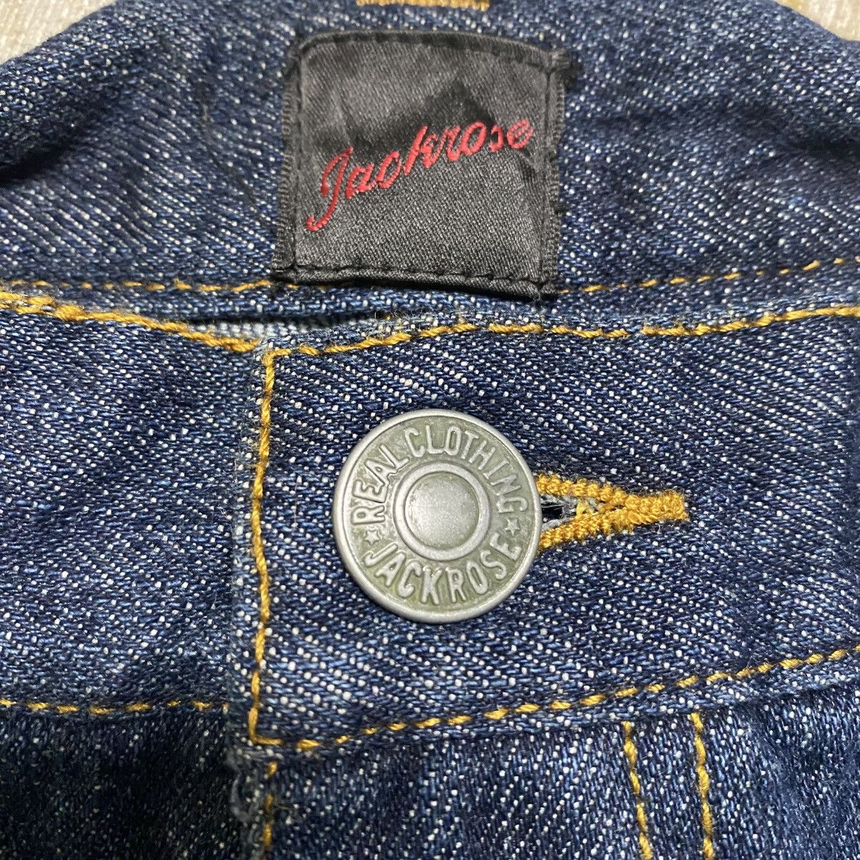 Japanese Brand JACKROSE Denim Flare Jeans Size US 32 / EU 48 - 17 Thumbnail