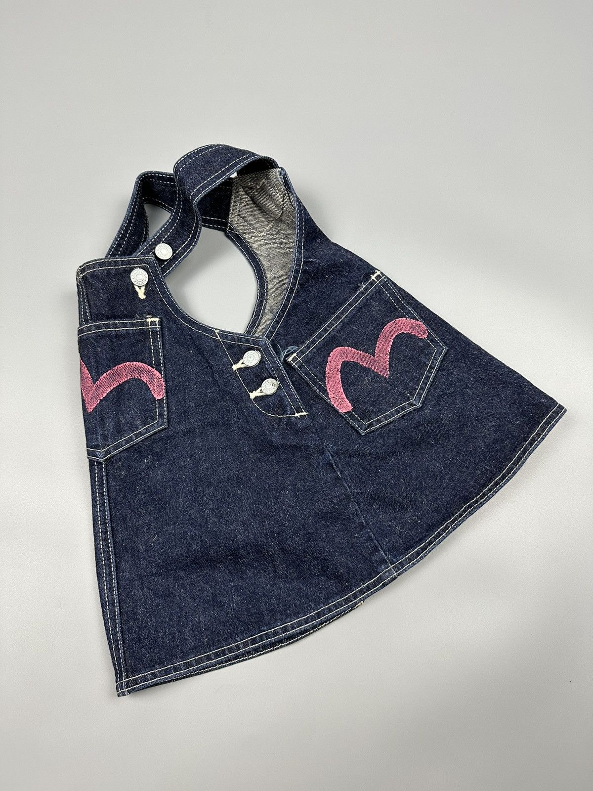 Evisu 🔥RARE SICK🔥 Evisu Kizzu Mini Dress For Kids Size XXS / US 00 / IT 34 - 8 Thumbnail