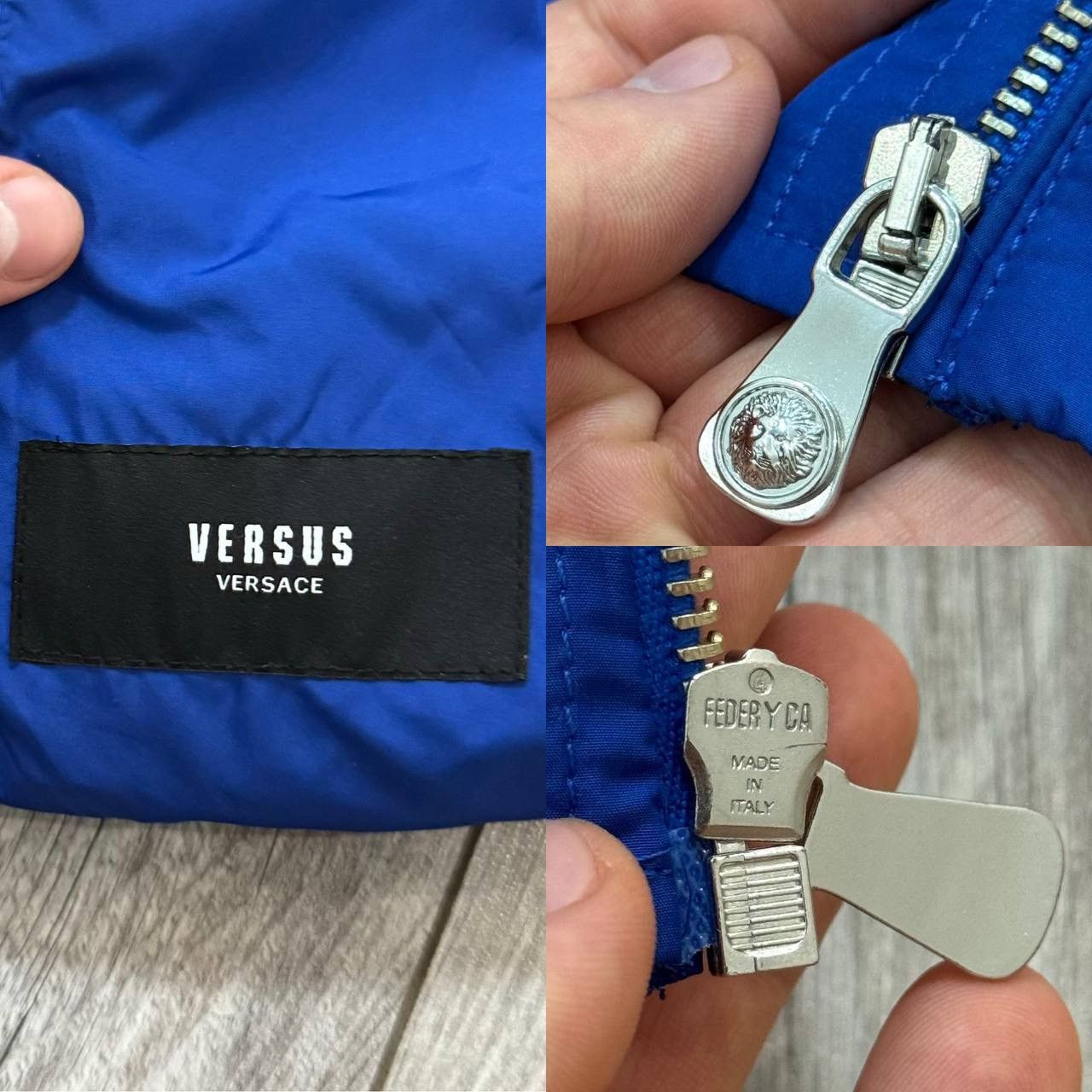 Versus Versace Versus Versace Royal Blue Jacket Size US M / EU 48-50 / 2 - 7 Thumbnail
