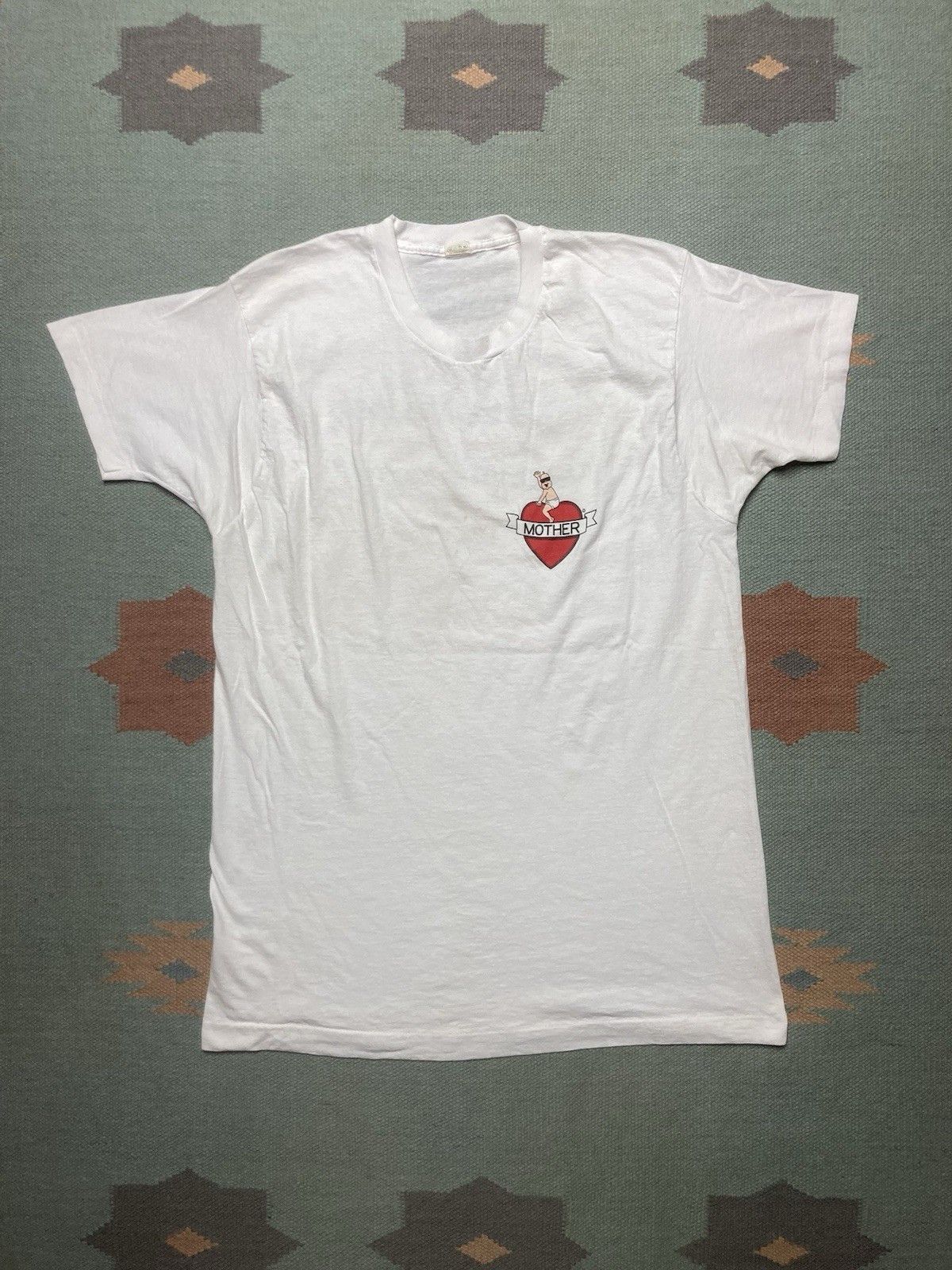 Vintage Vtg 80s t shirt mom mission of madness funny cotton baby XL Size US XL / EU 56 / 4 - 3 Thumbnail