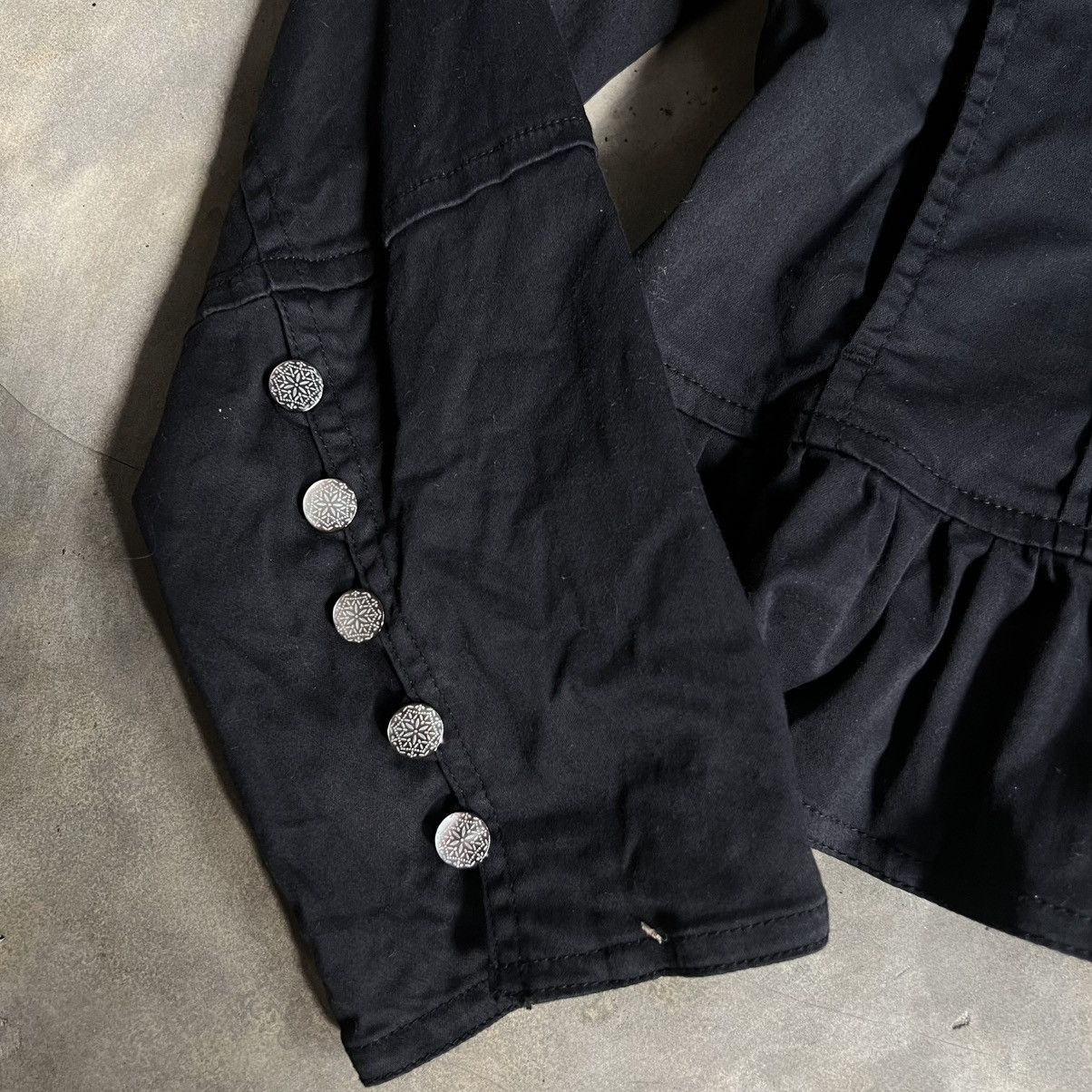 If Six Was Nine Tornado Mart Square Neck Button Up Shirt Size M / US 6-8 / IT 42-44 - 4 Thumbnail