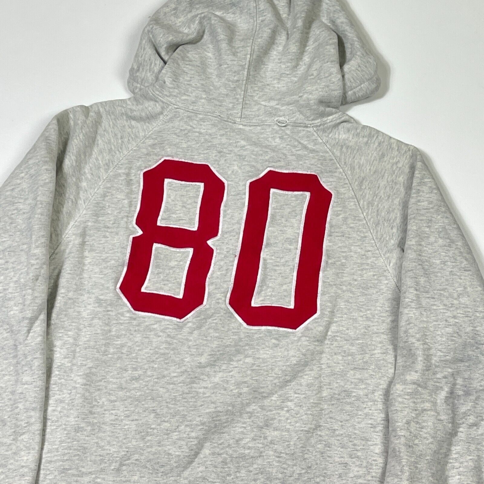 The Hundreds the hundreds 1/4 button hoodie sweater pullover gray red 80 Size US L / EU 52-54 / 3 - 8 Thumbnail