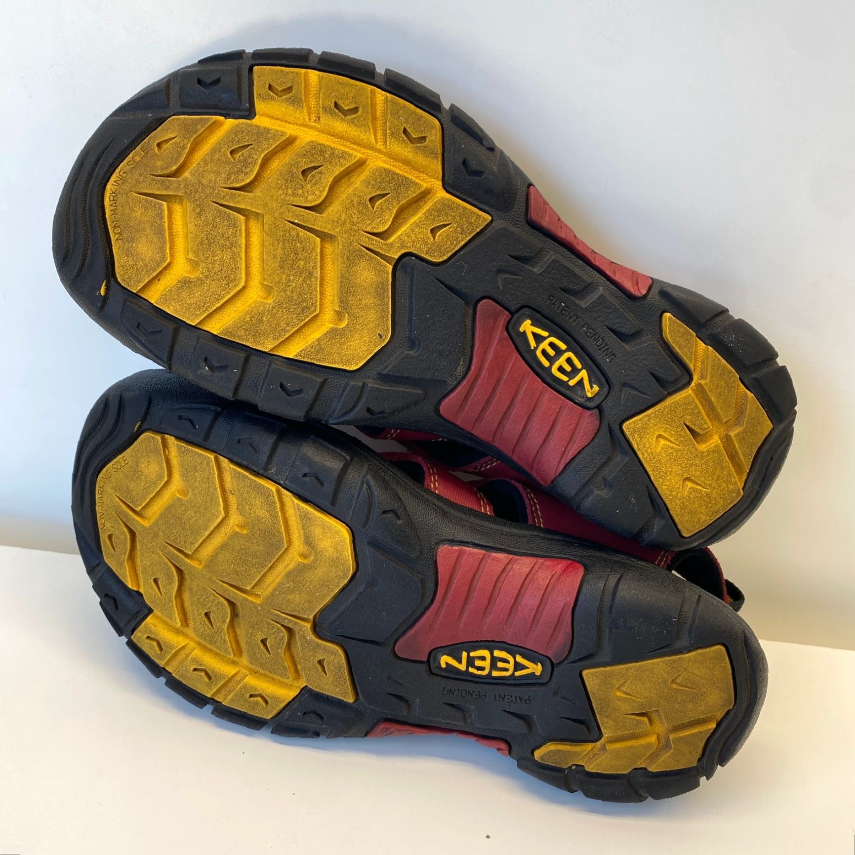 KEEN KEEN Women’s Newport Waterproof Hiking Sandals Shoes 4 Red Yellow Outdoor Sandal Sports Shoes Womens Size US 4 / IT 34 - 7 Thumbnail