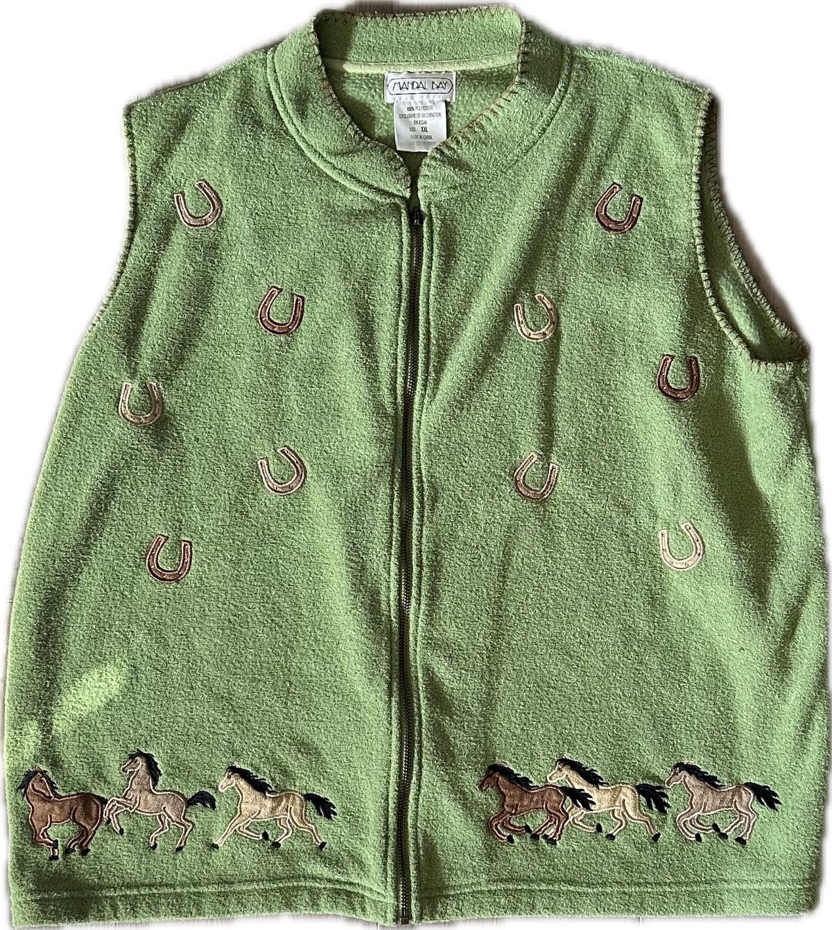 Vintage Vintage Mandal Bay Vest Size XXL / US 16-18 / IT 52-54 - 1 Thumbnail
