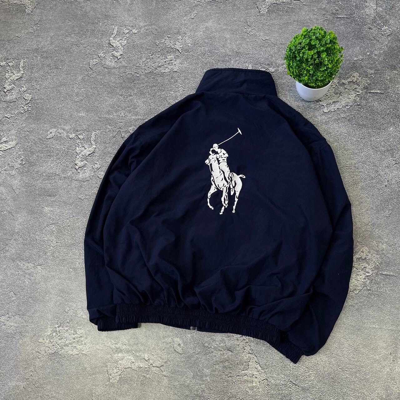 Vintage Vintage Polo Ralph Lauren Sport Big Logo Pony Jacket Bomber Size US M / EU 48-50 / 2 - 16 Thumbnail