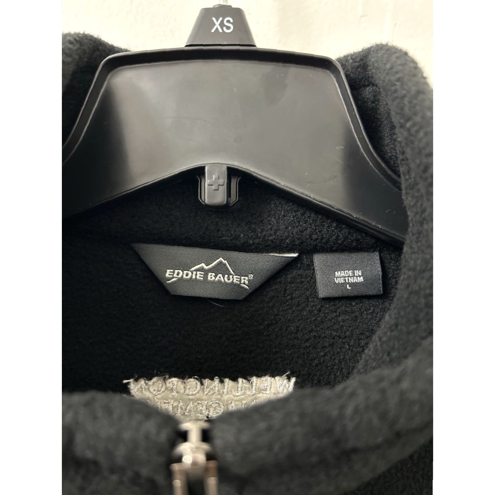 Eddie Bauer Eddie Bauer Jacket Womens L Black Full Zip Fleece Pockets Logo L/S Size L / US 10 / IT 46 - 6 Thumbnail