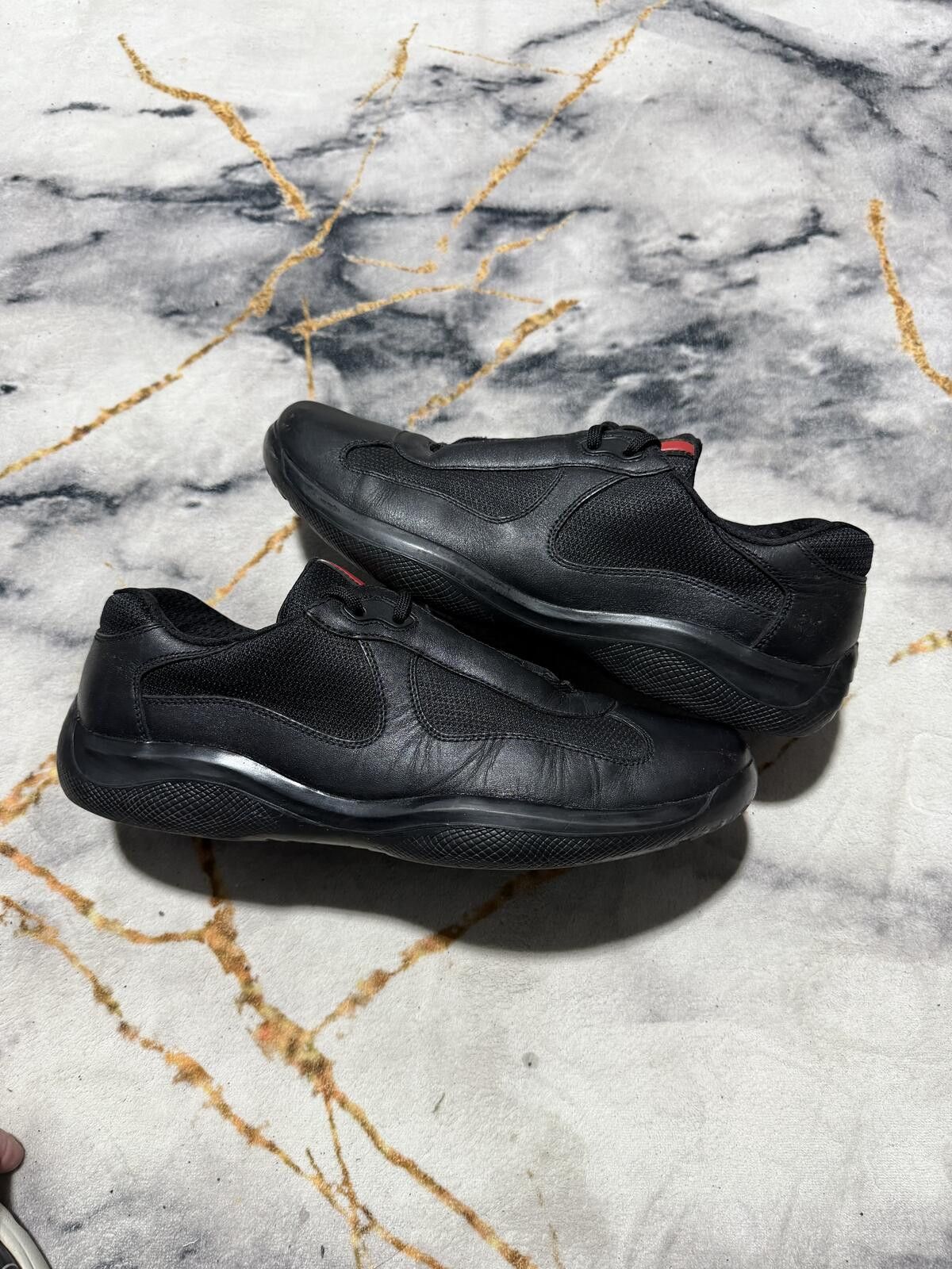 Prada Prada Americas Cup Original Matte Black - Sz11.5US Size US 11.5 / EU 44-45 - 3 Thumbnail