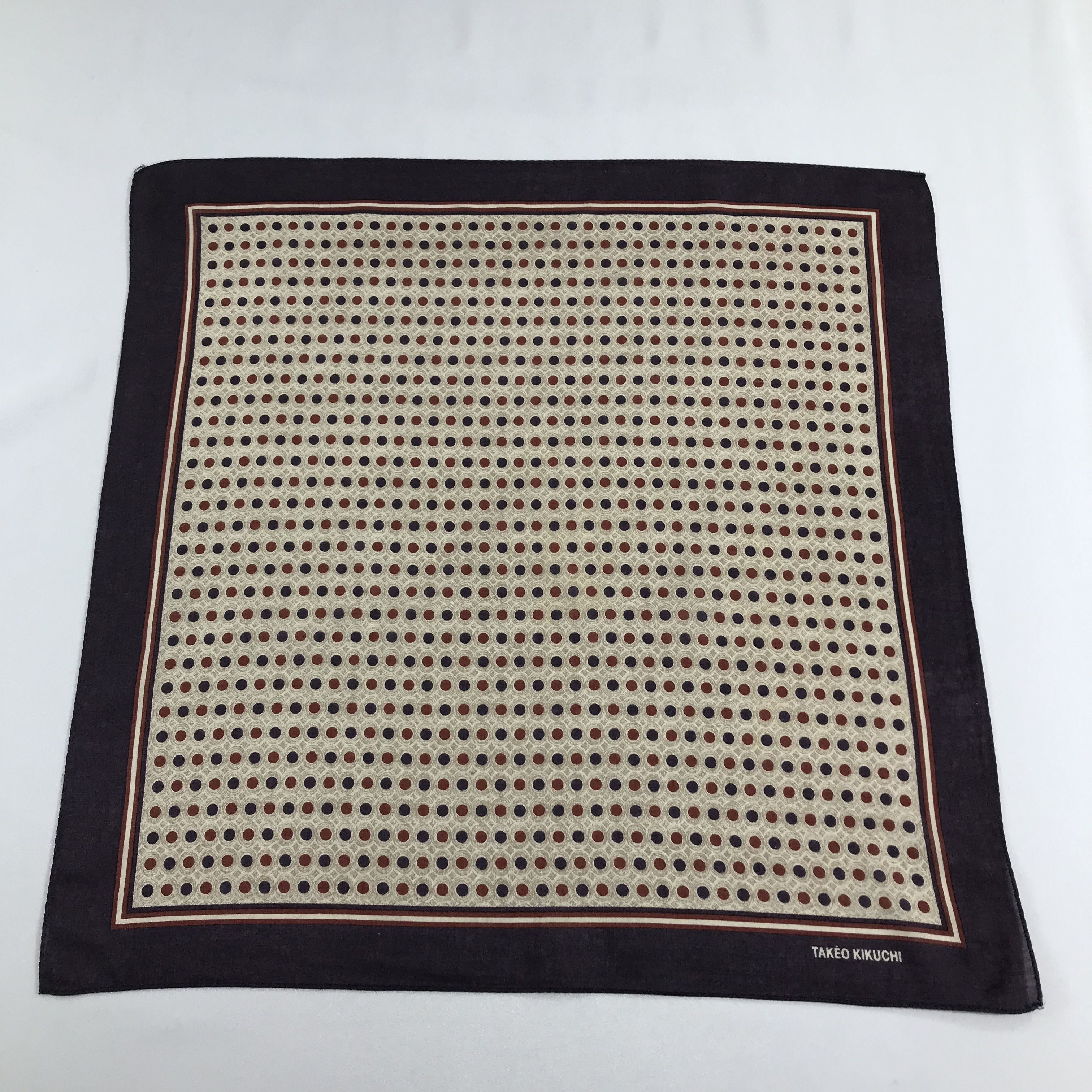 Japanese Brand × Takeo Kikuchi × Vintage Takeo Kikuchi Handkerchief Neckerchief Bandana H1060 Size ONE SIZE - 2 Thumbnail