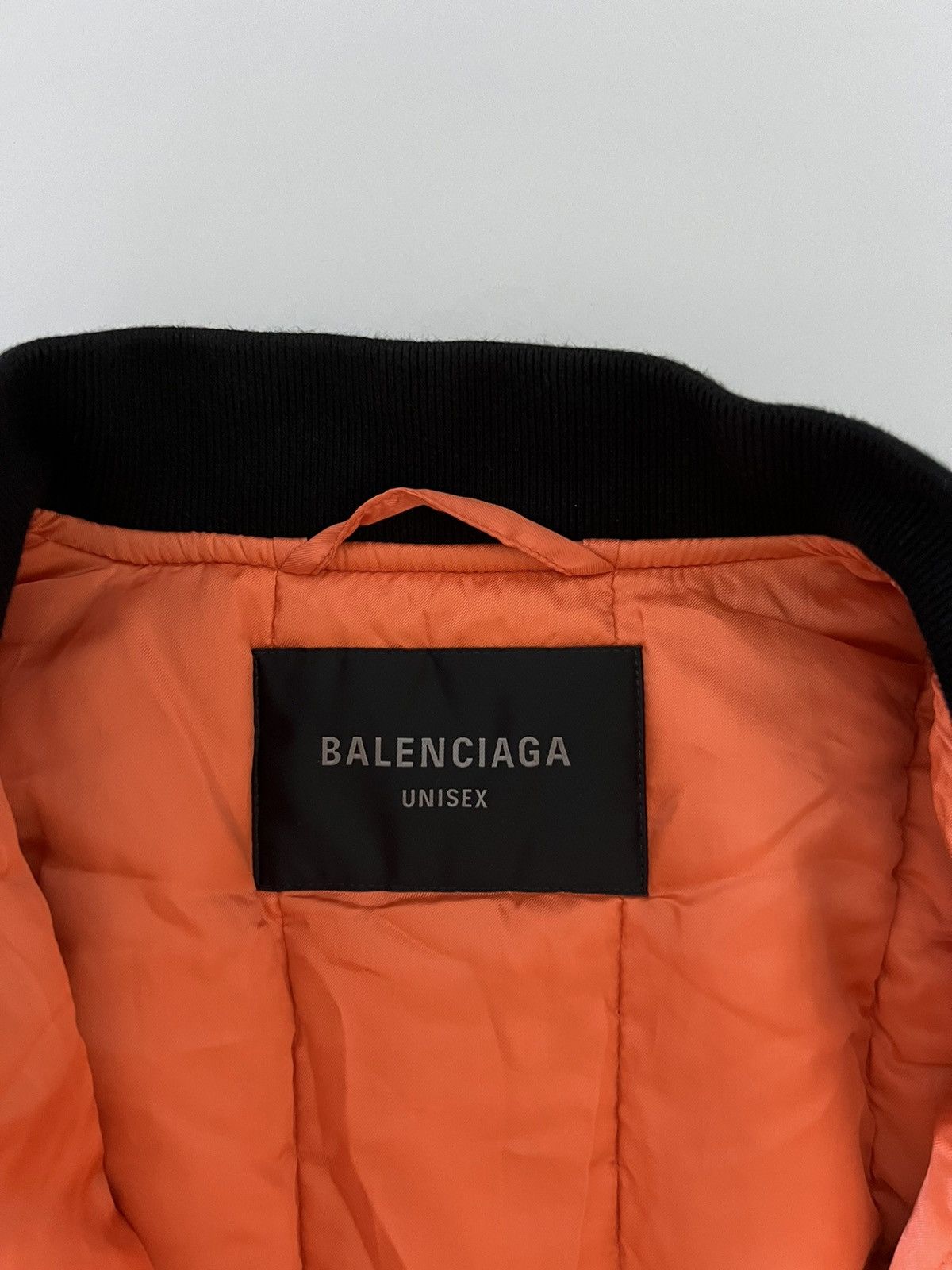 Balenciaga Balenciaga Shrunk Cropped Bomber Jacket Size US L / EU 52-54 / 3 - 12 Thumbnail