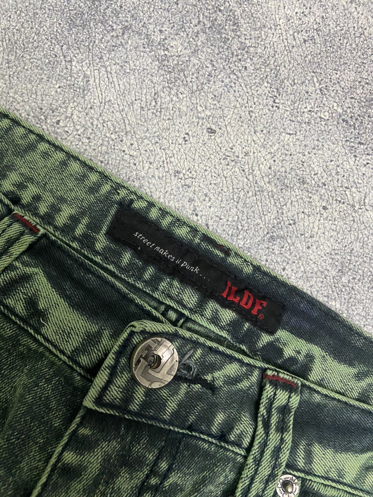 Japanese Brand × Seditionaries Vintage ILDF Archival Clothing Punk Design Denim Pants Size US 31 - 6 Thumbnail
