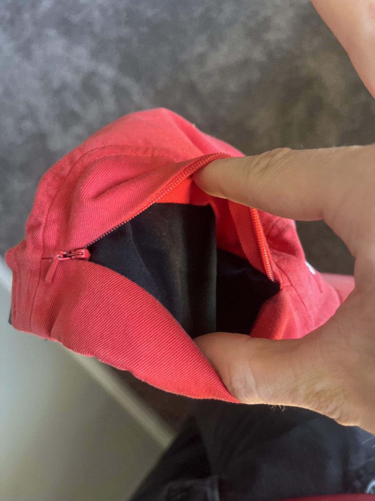 Supreme Supreme box logo zipper camp cap Size ONE SIZE - 4 Thumbnail