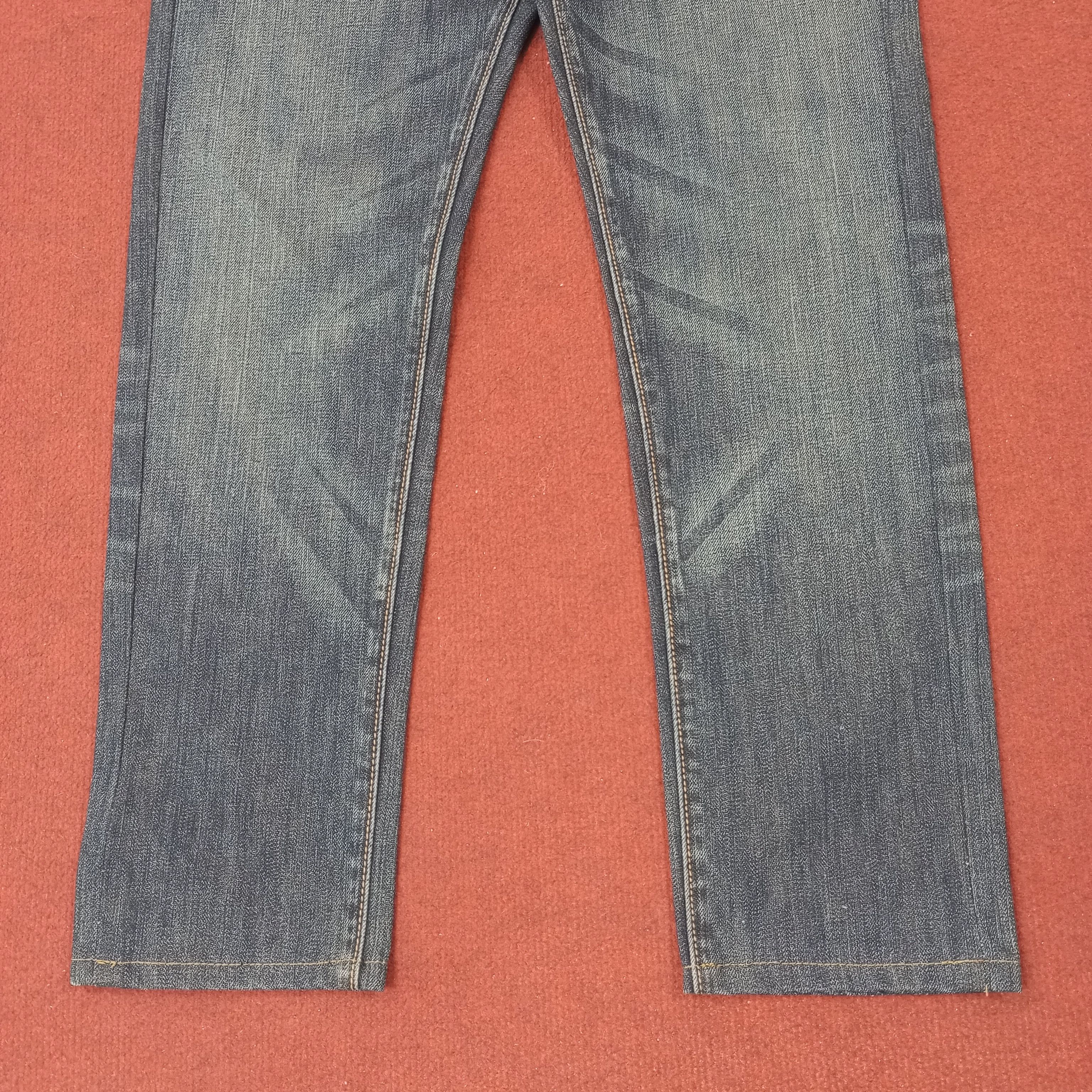 Christian Audigier × Vintage Christian Audigier Jeans Custom Art Spellout Style c217n8 Size US 30 / EU 46 - 6 Thumbnail