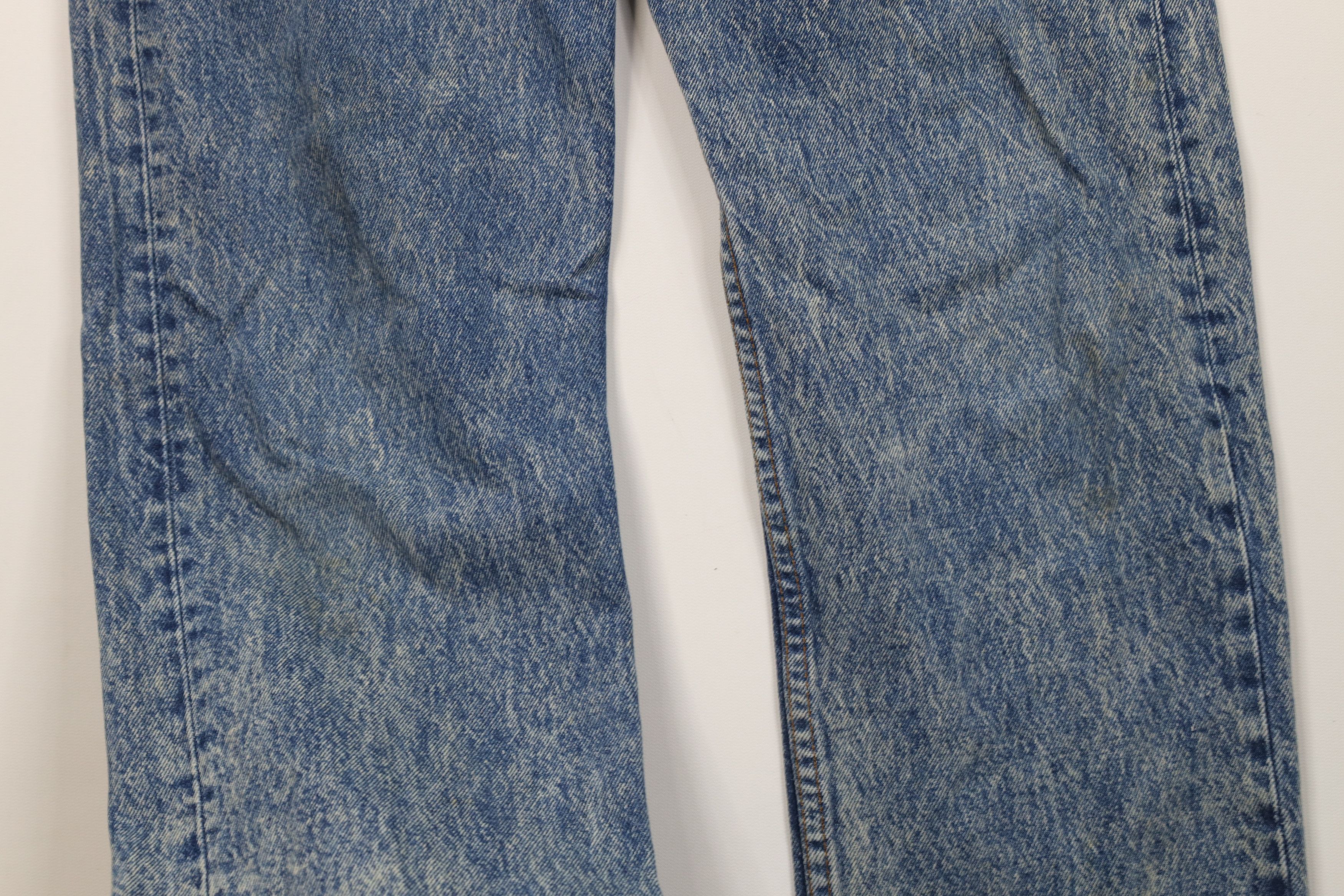 Levi's Vintage 80s Levis 501xx Wash Straight Leg Jeans Blue USA Size US 32 / EU 48 - 5 Thumbnail