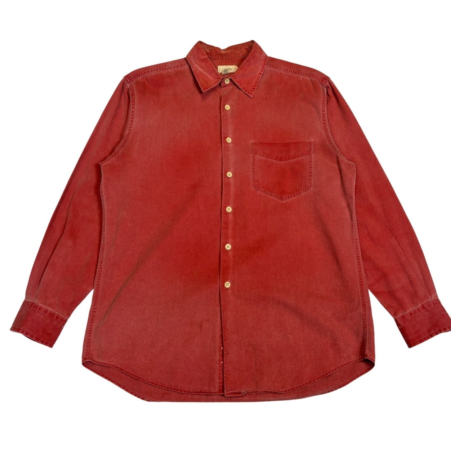 J.Crew Vintage J Crew Oarsman Shirt Corduroy Collar Men's Medium Size US M / EU 48-50 / 2 - 1 Thumbnail