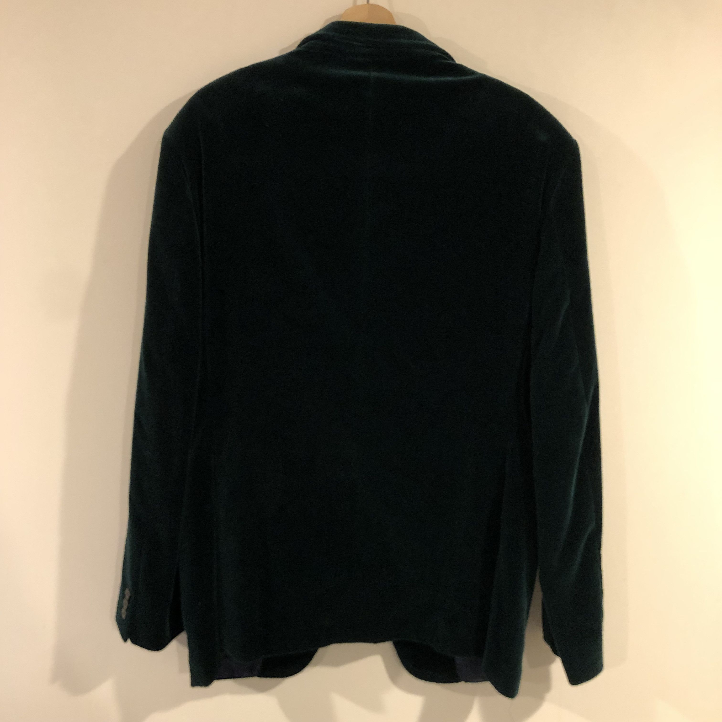J.P. Tilford Samuelsohn Green Velvet Blazer Size 42L - 8 Thumbnail