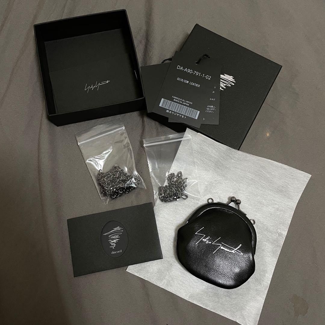 Japanese Brand Yohji Yamamoto Discord Frame purse Coin Case DA-A90-791 Size ONE SIZE - 7 Thumbnail