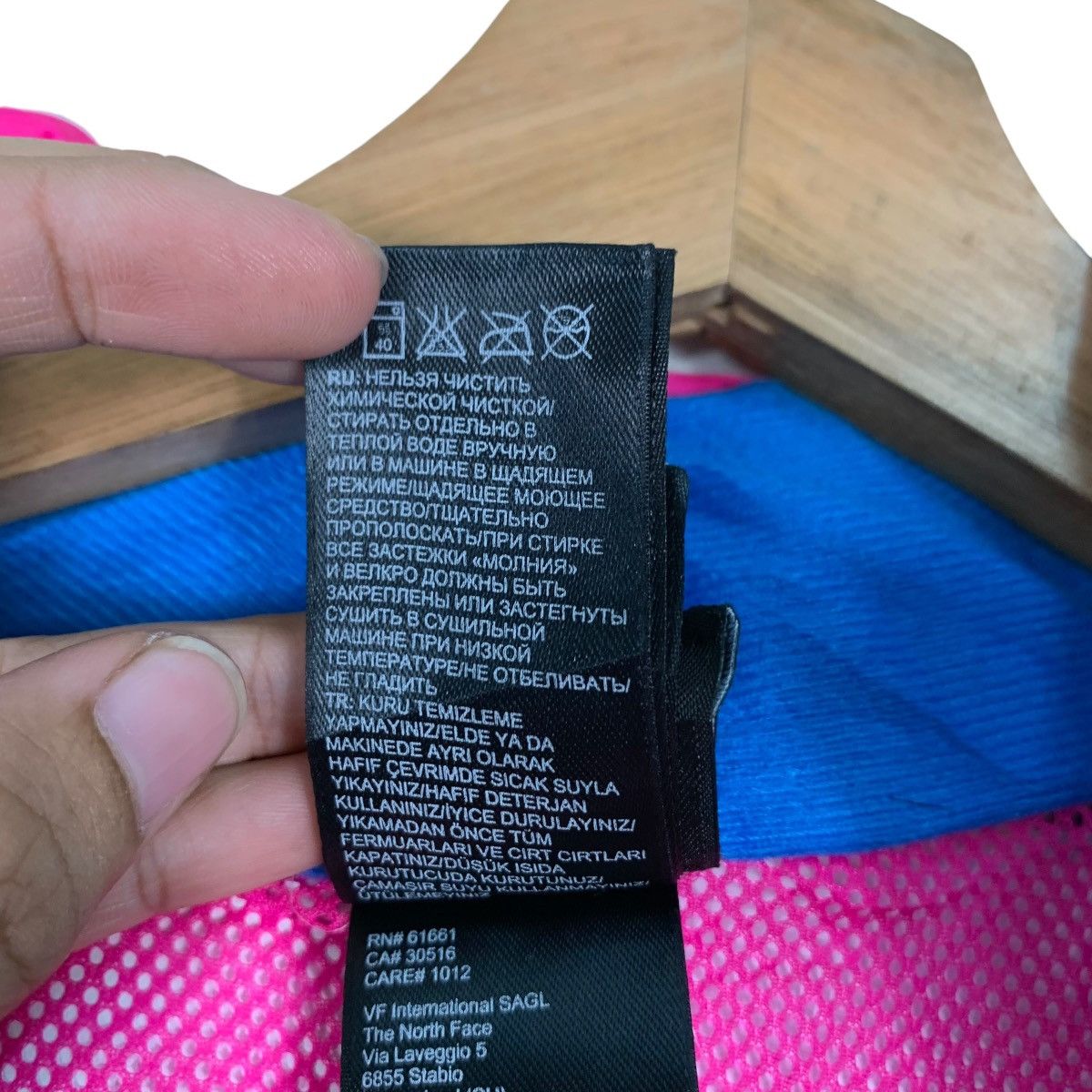 The North Face THE NORTH FACE Blue Hoodie Jacket Rain Jacket #1241-C56 Size S / US 4 / IT 40 - 23 Thumbnail