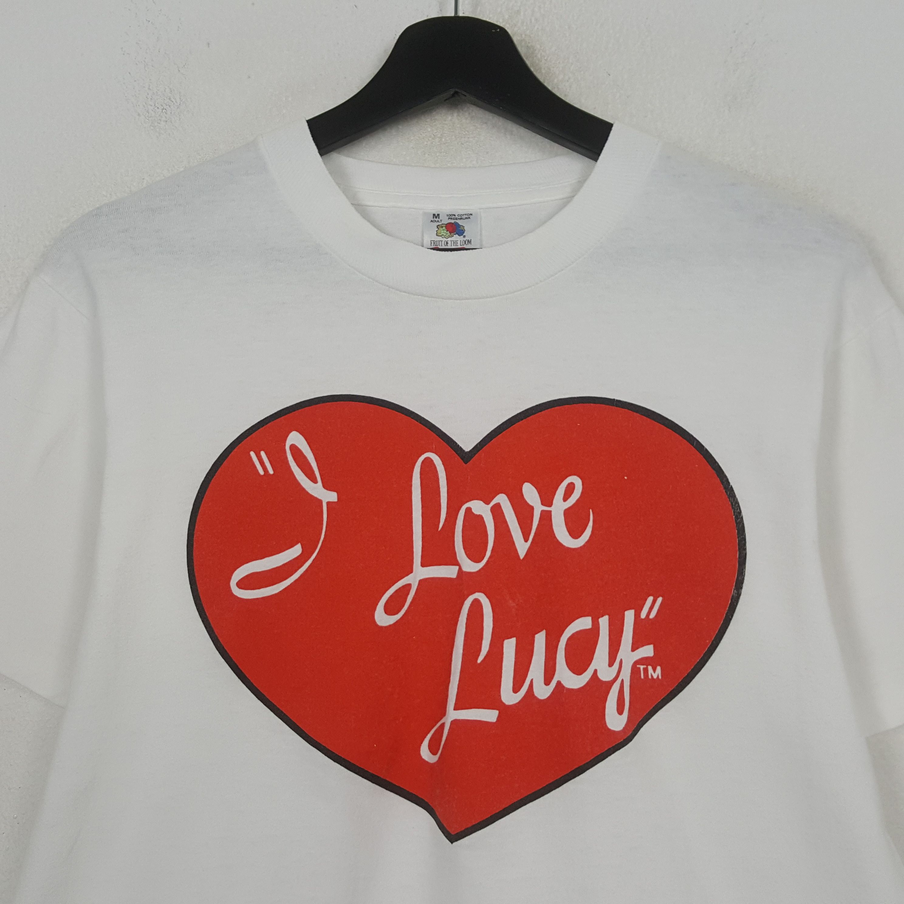 Fruit Of The Loom Love Lucy Vintage Tshirt C299N42 Size US M / EU 48-50 / 2 - 2 Thumbnail