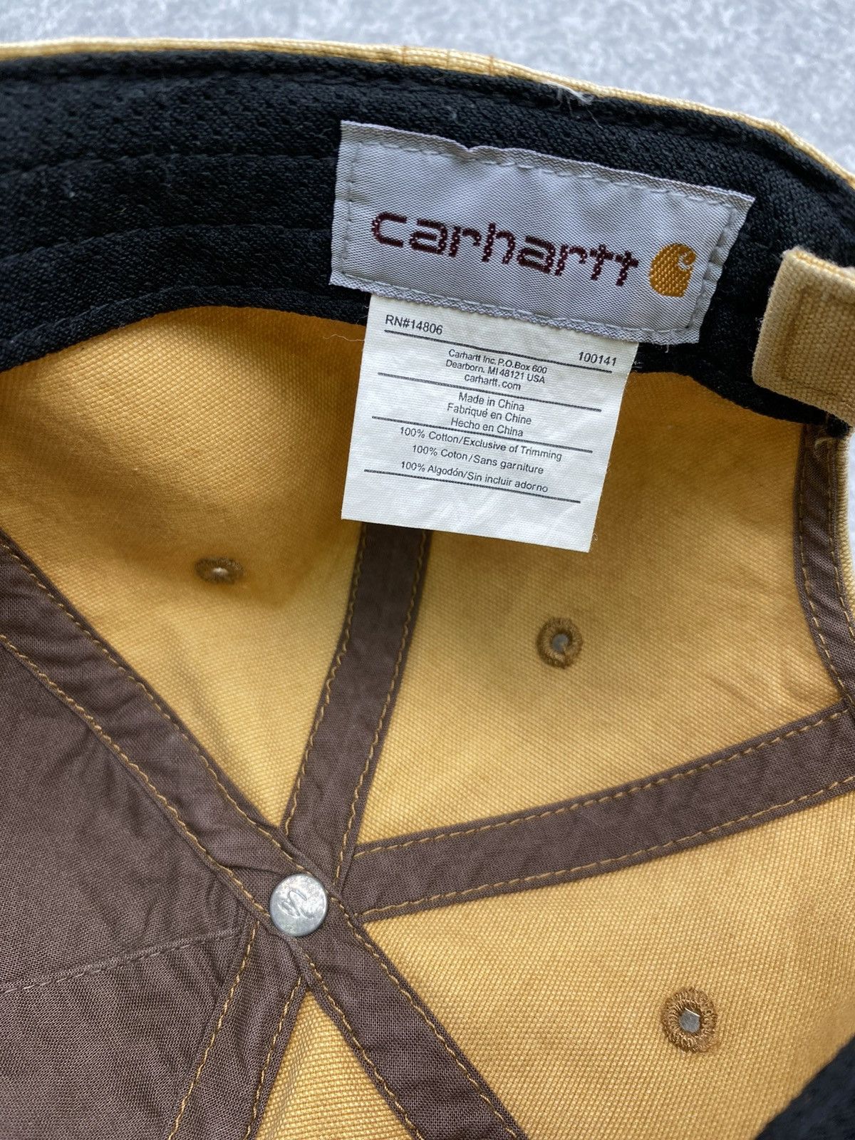 Carhartt Vintage Carhatt Hat Cap Size ONE SIZE - 7 Thumbnail
