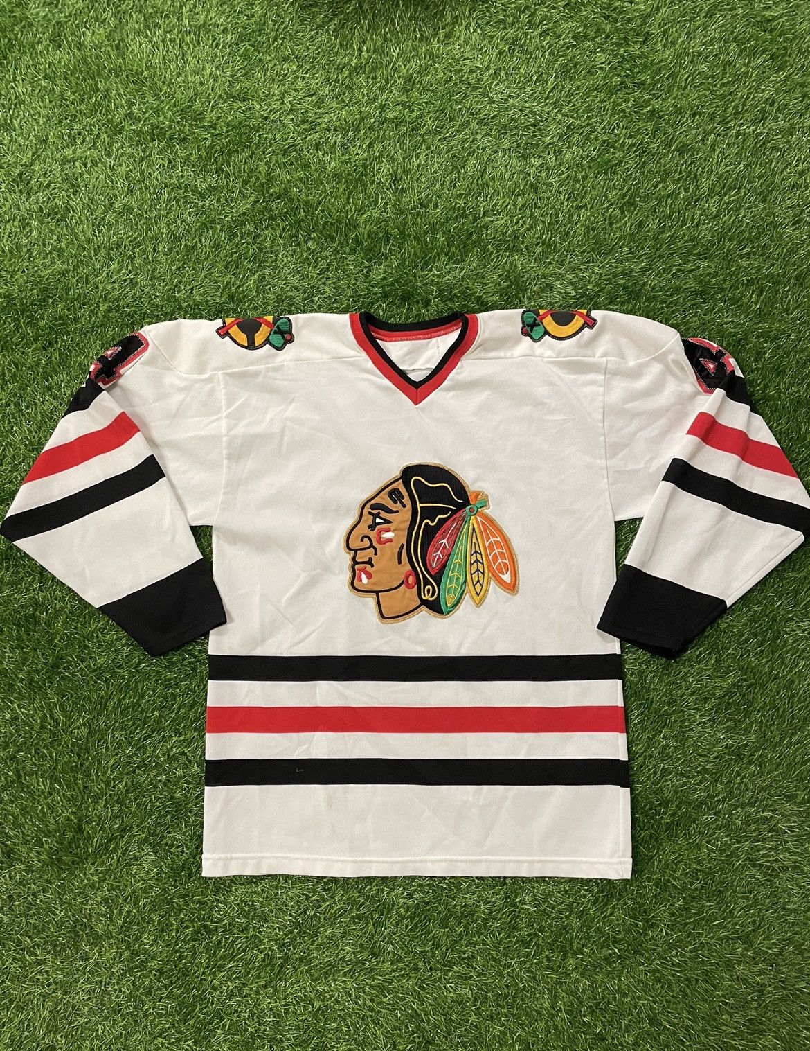 NHL × Vintage Vintage NHL Chicago Blackhawks Jersey Size Large Size US L / EU 52-54 / 3 - 1 Thumbnail