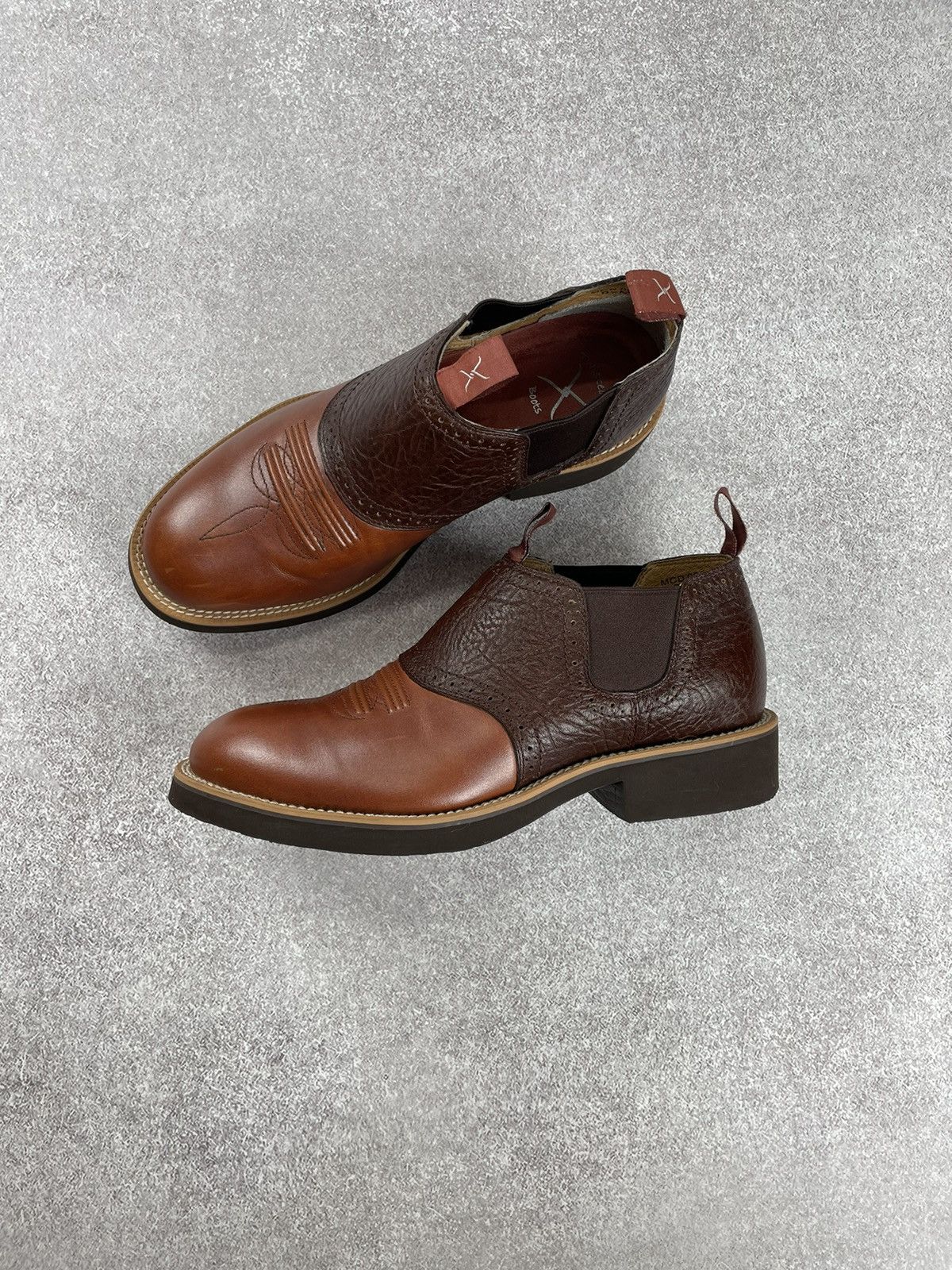 Twisted X × Western Rise Twisted X Men’s Cowboy Western Distressed Boots Size US 10.5 / EU 43-44 - 2 Thumbnail