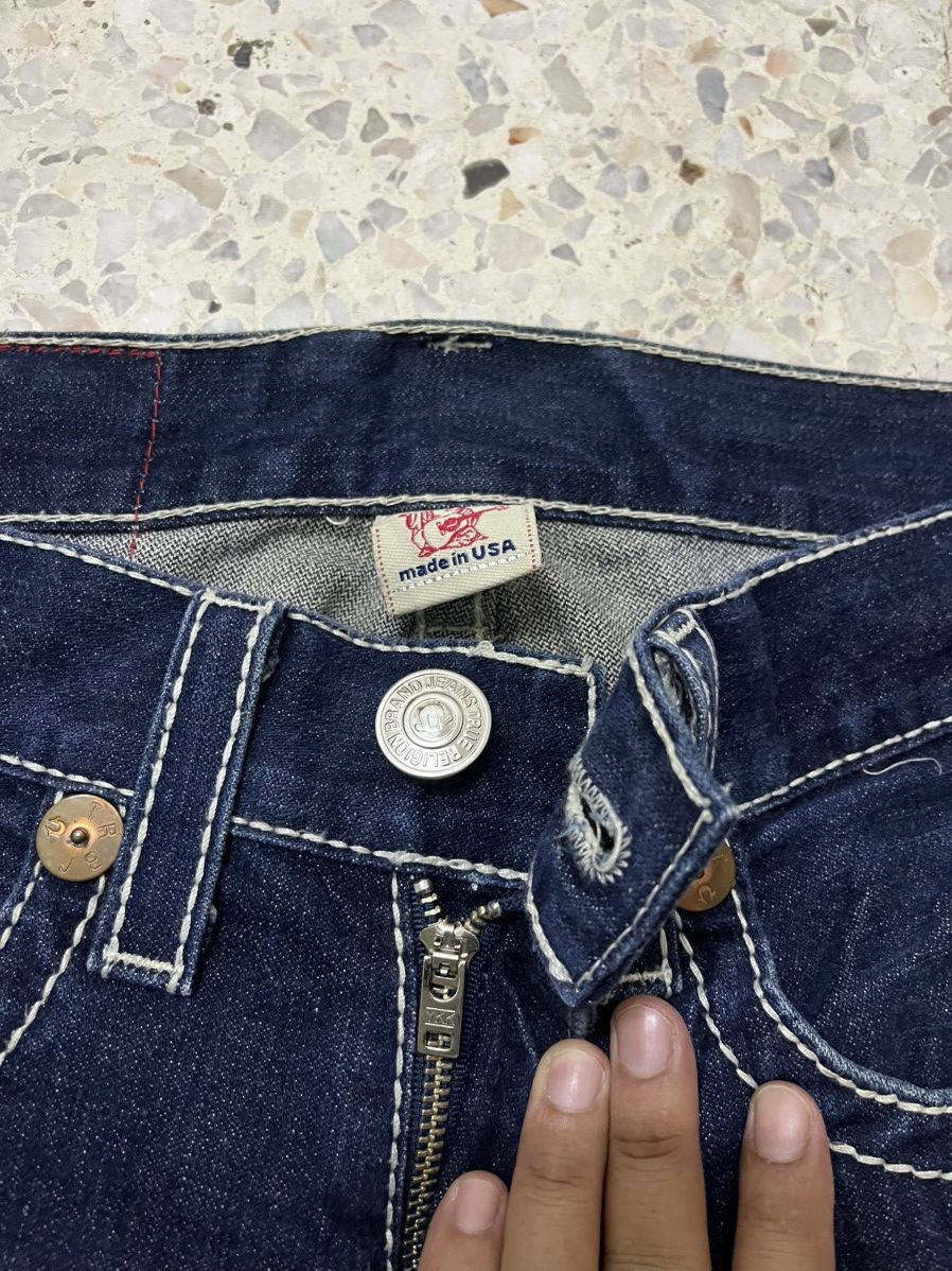 True Religion Vintage True Religion Frankie Big T Bootcut Denim Rare Cut Size US 33 - 7 Thumbnail