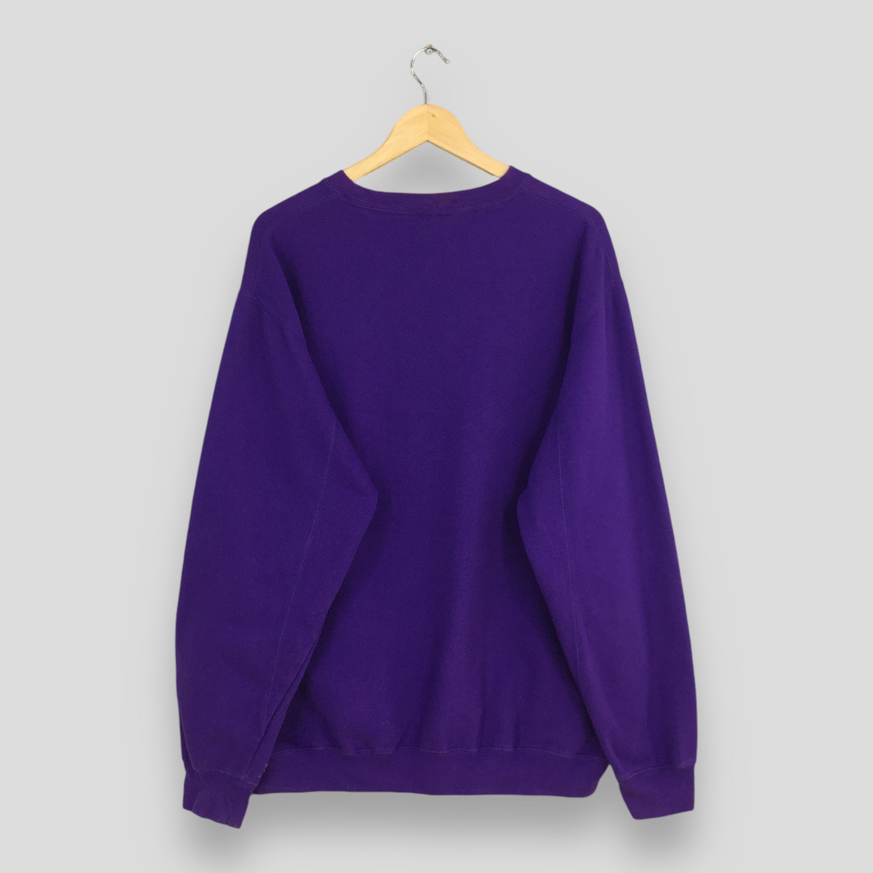 Vintage Minnesota Vikings NFL Purple Sweatshirt 2XLarge