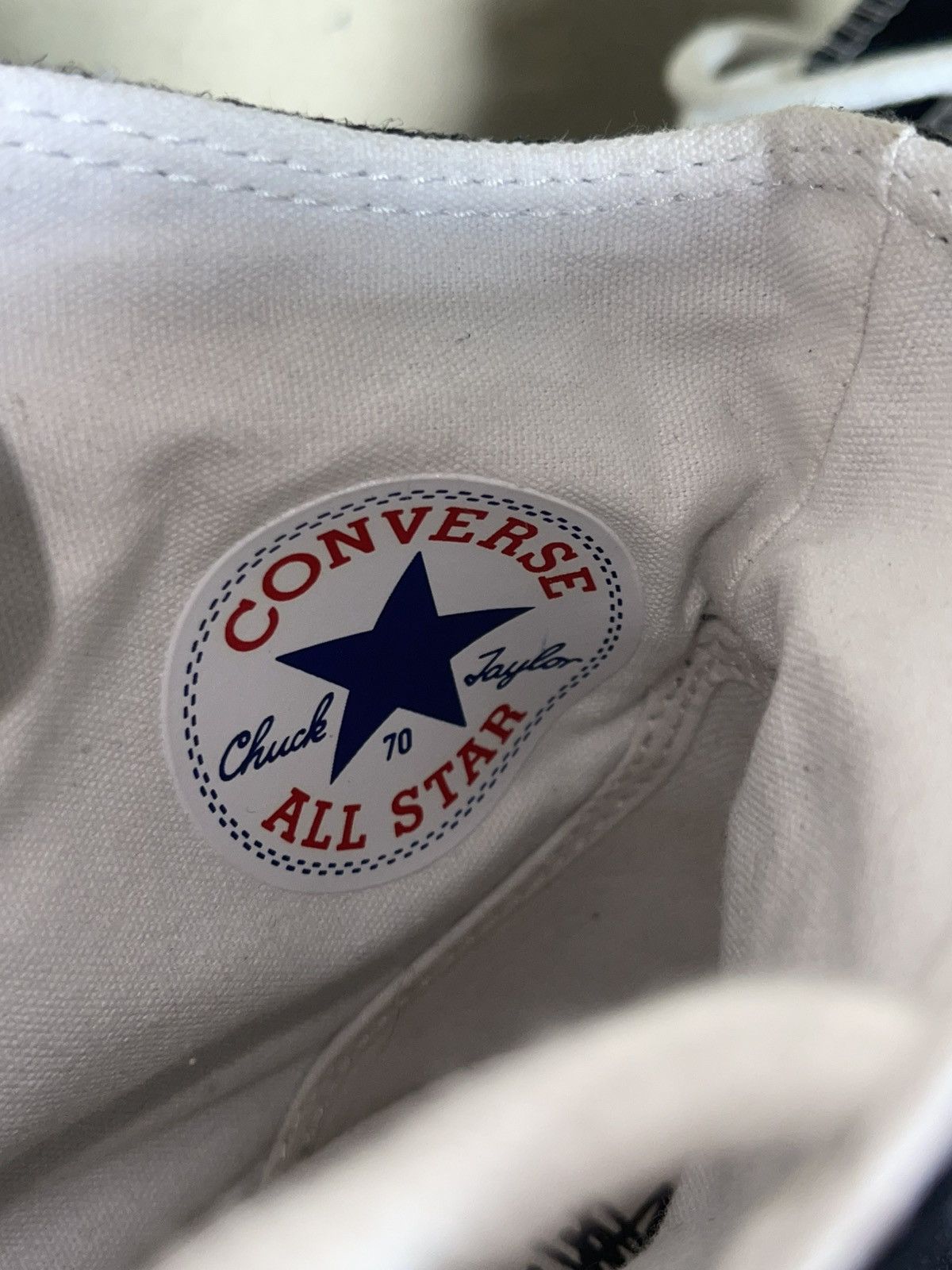 Converse × Stussy Stussy x Converse Chuck 70 High ‘Black’ Sneakers Size 7.5 Size US 7.5 / EU 40-41 - 12 Thumbnail