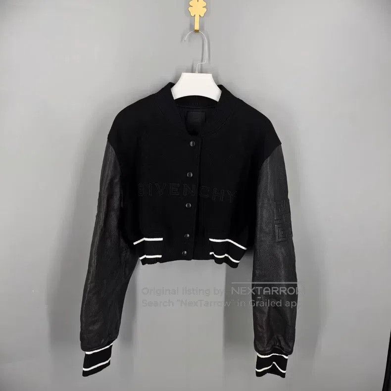 Givenchy Givenchy Cashmere Short Leather Jacket Size US M / EU 48-50 / 2 - 1 Thumbnail