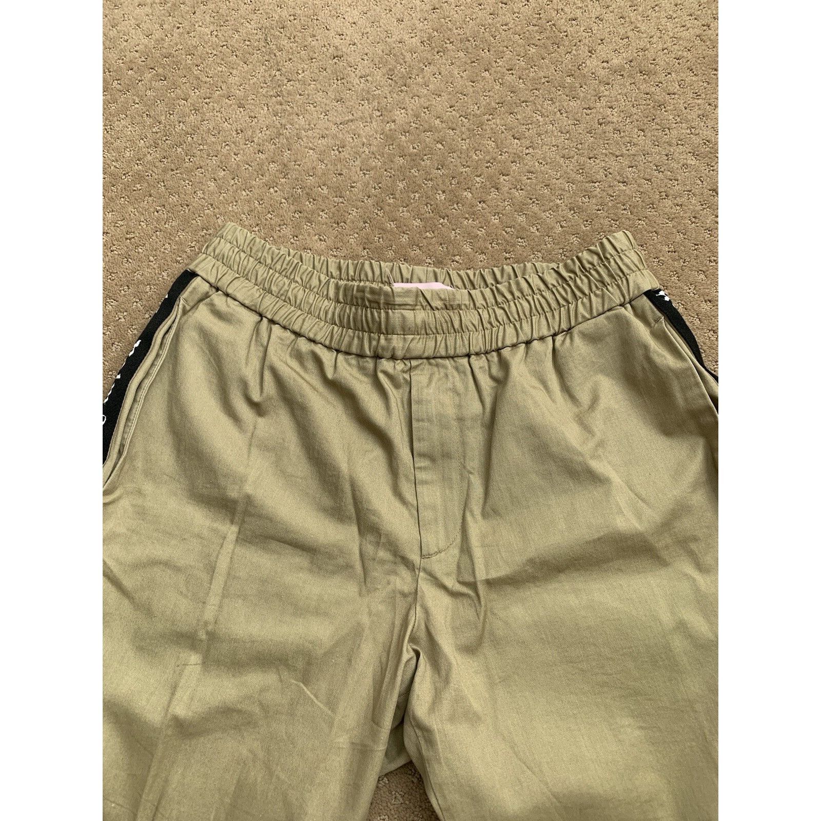Palm Angels Palm Angels Side Logo Pants Track Beige 46 Size US 30 / EU 46 - 3 Thumbnail