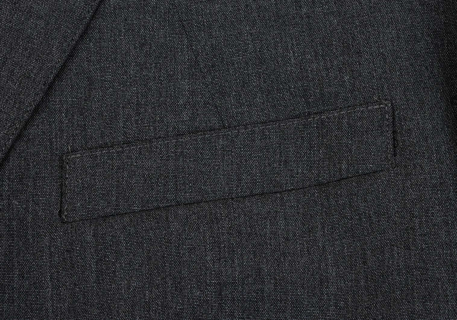 Jean Paul Gaultier Wool 3B Jacket in Gray Size 50 with Shoulder Pads Size US M / EU 48-50 / 2 - 5 Thumbnail