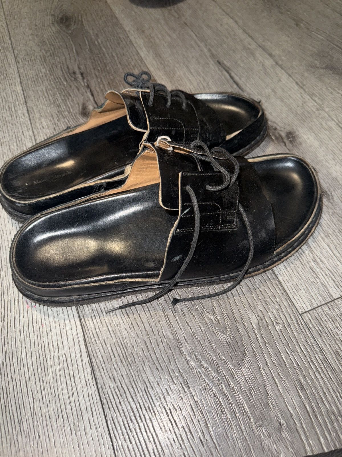 Maison Margiela Sandals in Black Size US 12 / EU 45 - 2 Thumbnail