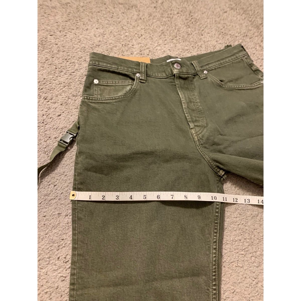 Helmut Lang HELMUT LANG STRAP JEANS Size US 31 - 19 Thumbnail