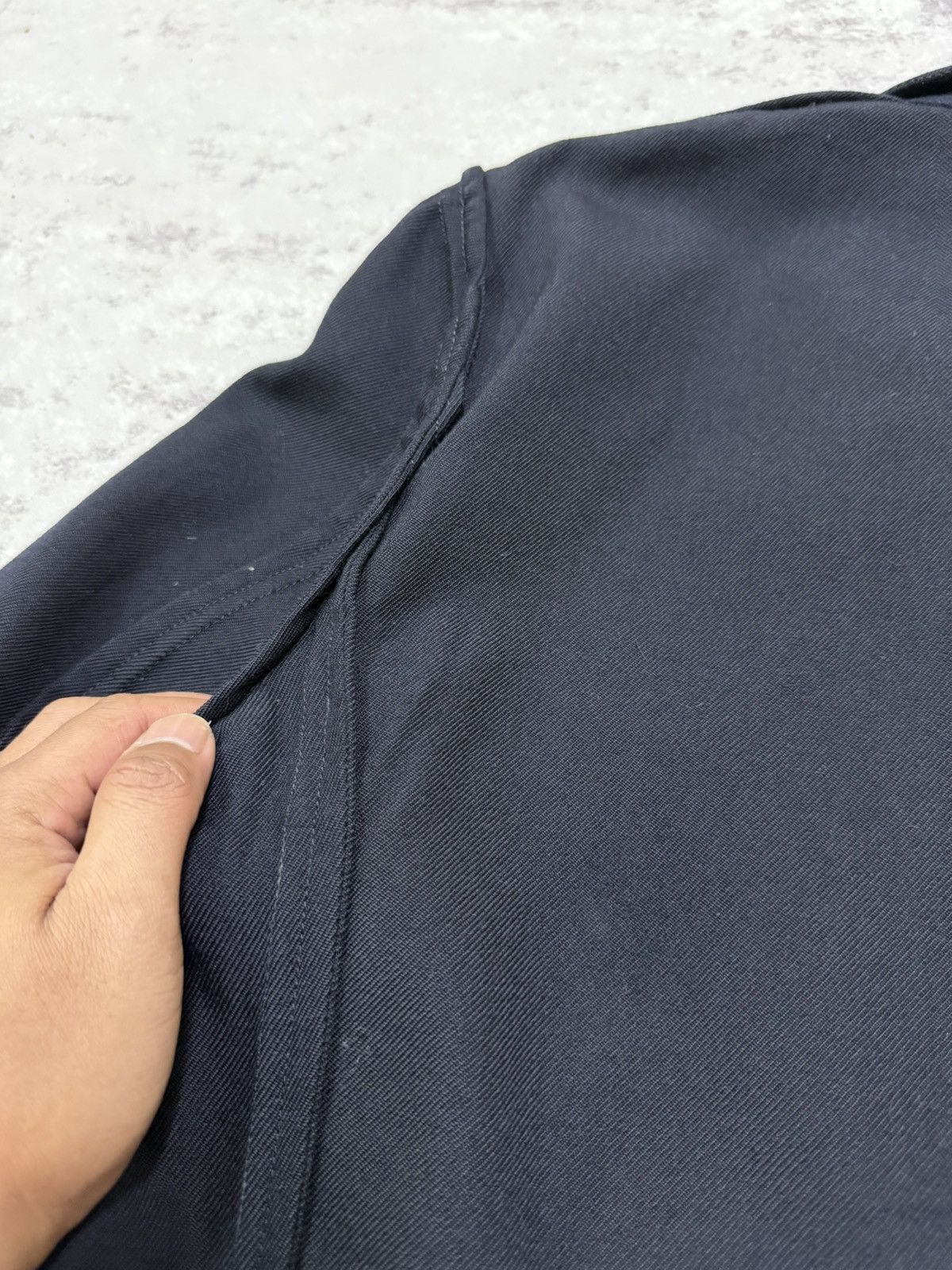 Comme des Garcons Homme Plus AD1998 Comme Des Garcons Homme Plus Linen Wool Coat Jacket Size US M / EU 48-50 / 2 - 18 Thumbnail